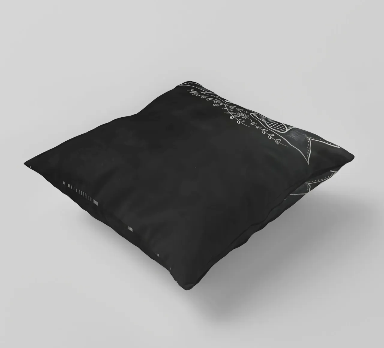 MENU cuscino da Type & Tape