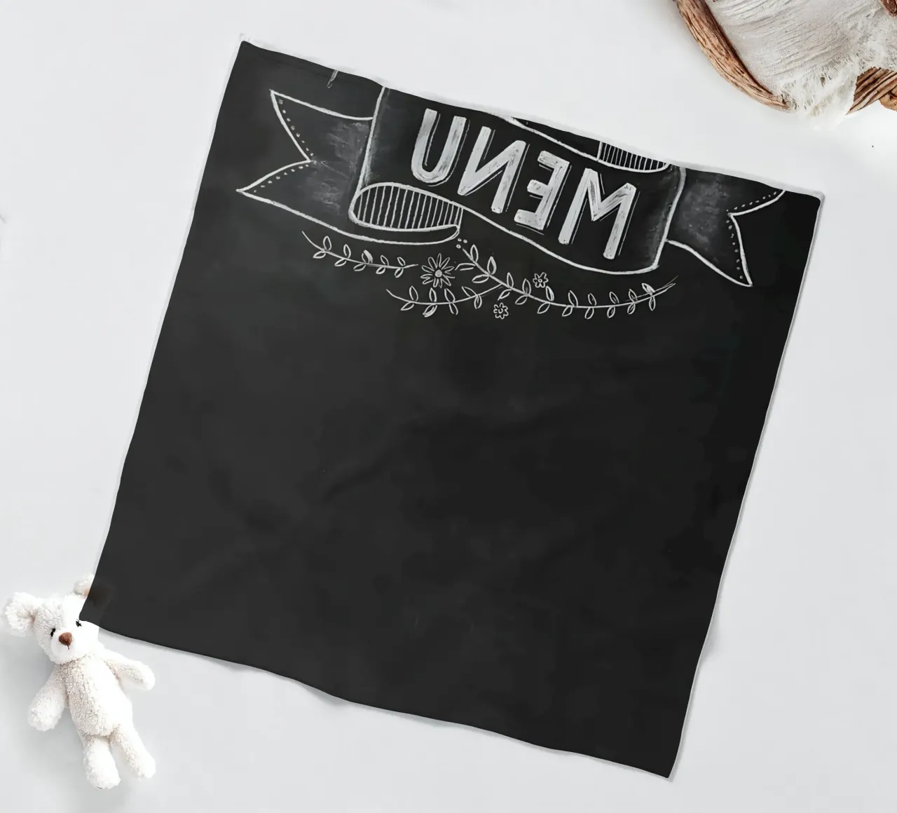 MENU coperta in pile da Type & Tape