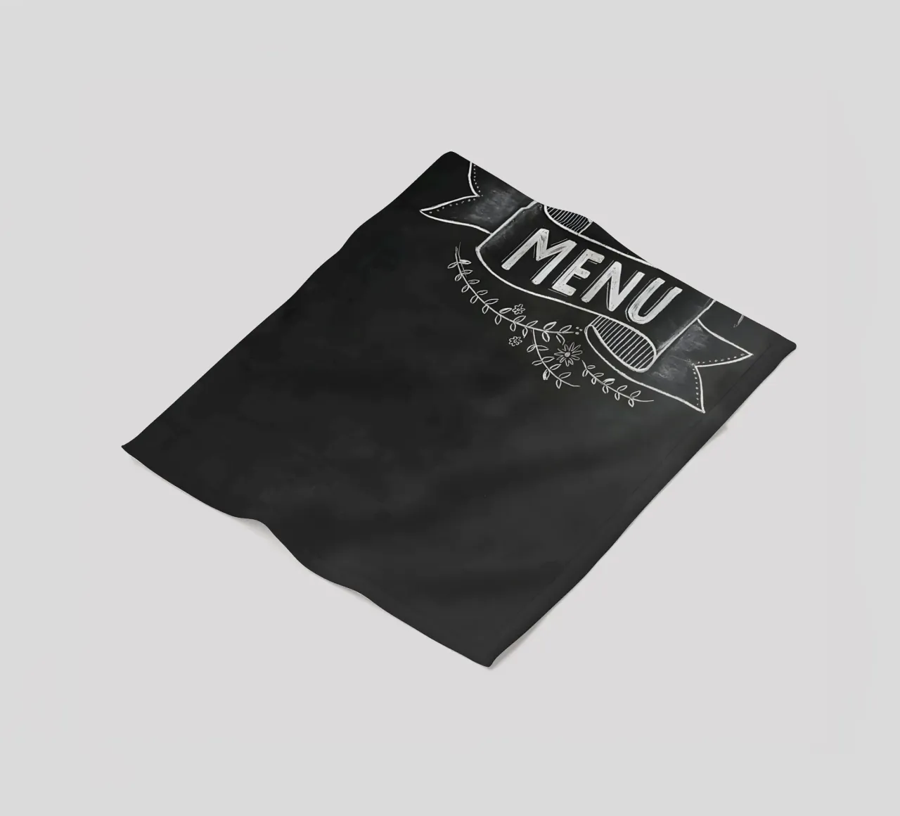 MENU coperta in pile da Type & Tape