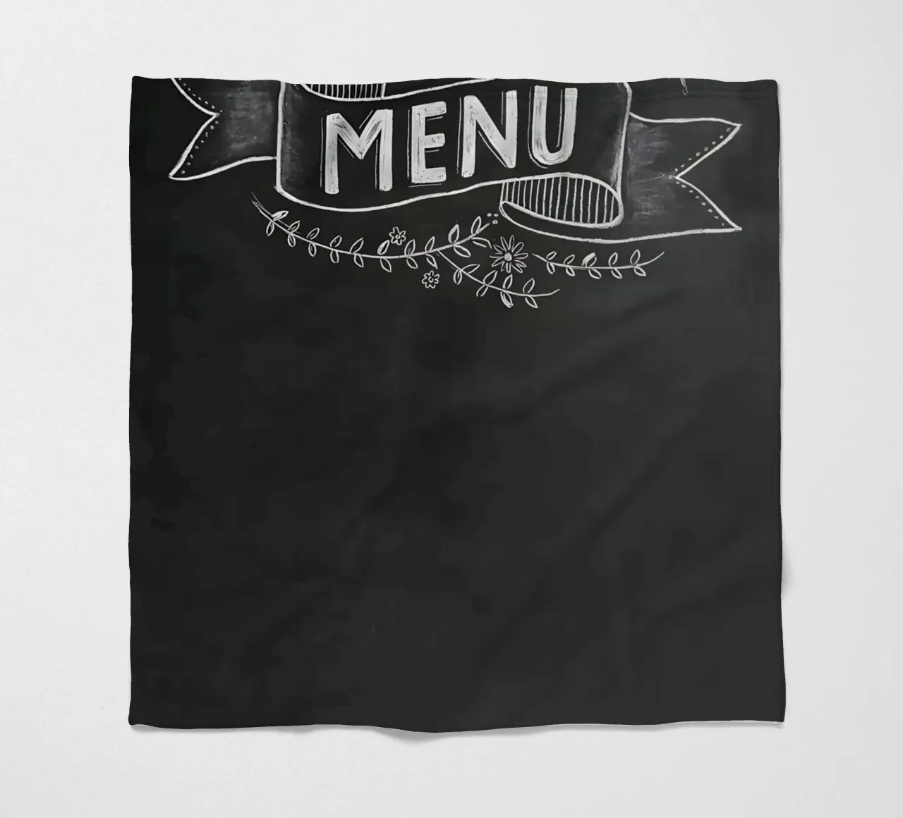 MENU coperta in pile da Type & Tape