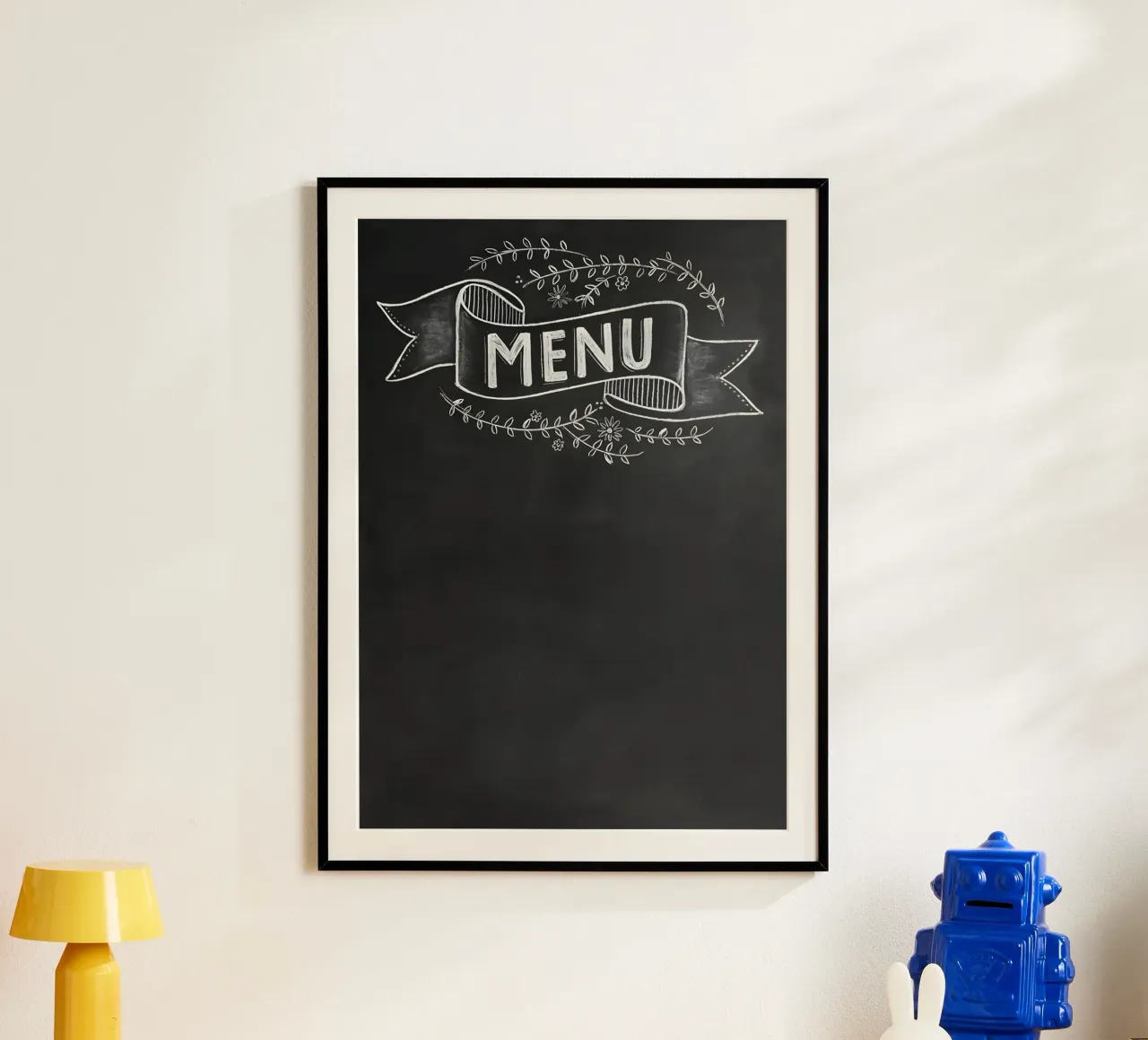 MENU poster da Type & Tape