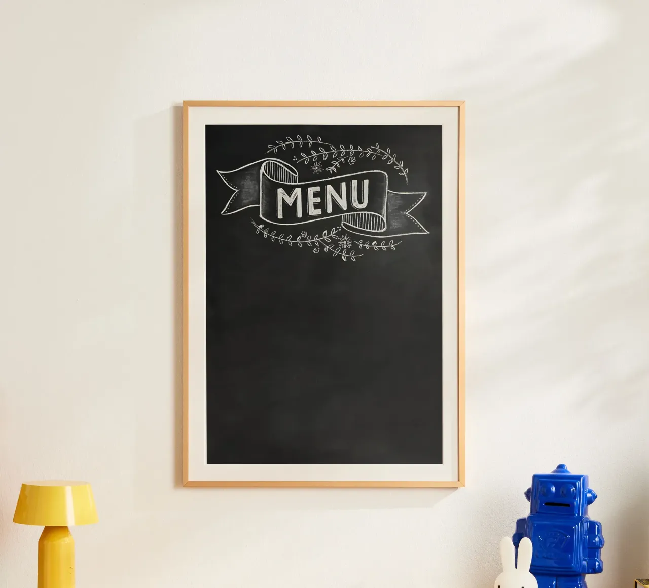 MENU poster da Type & Tape