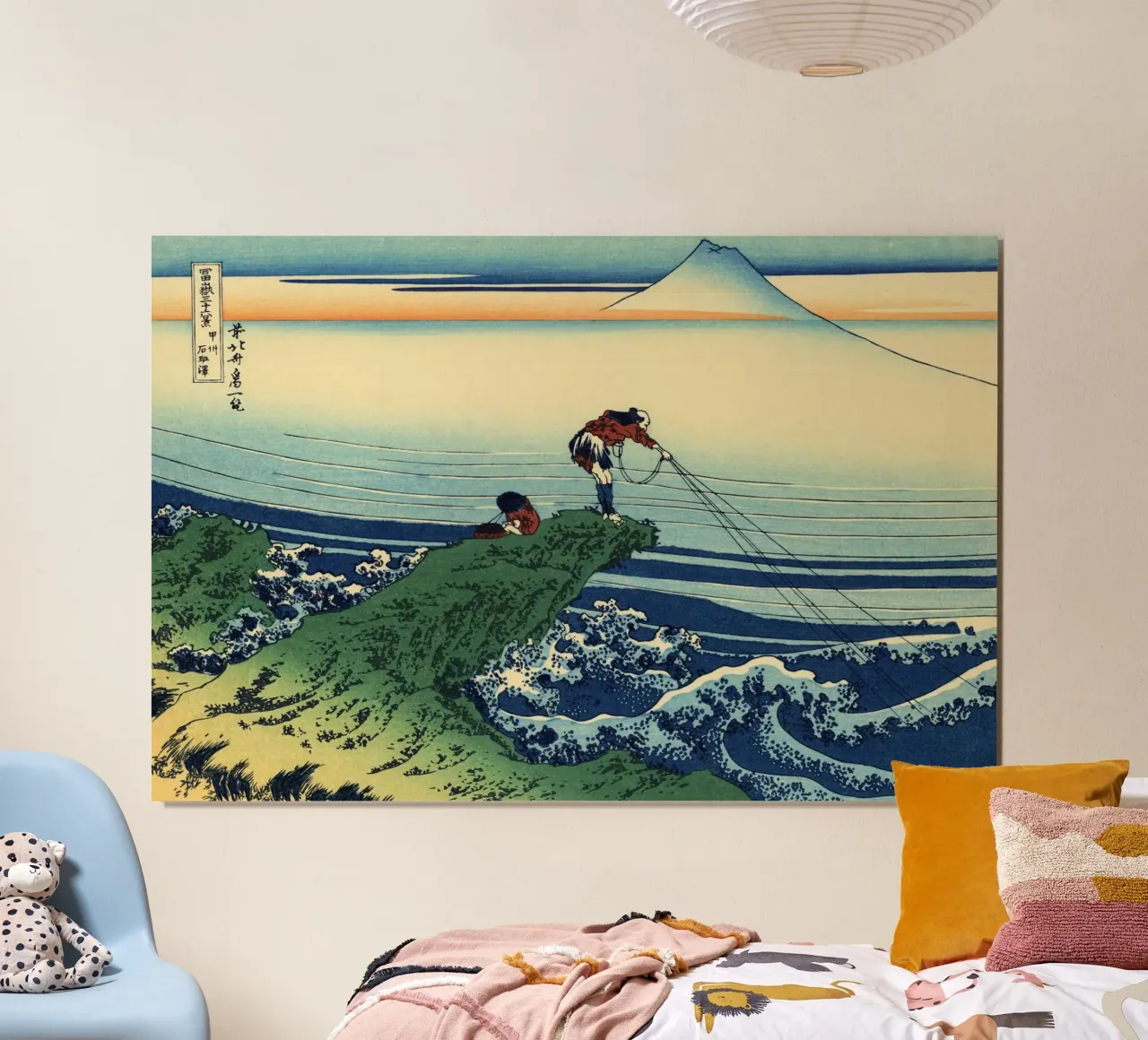 Kajikazawa in der Provinz Kai Poster von Yorke Studio