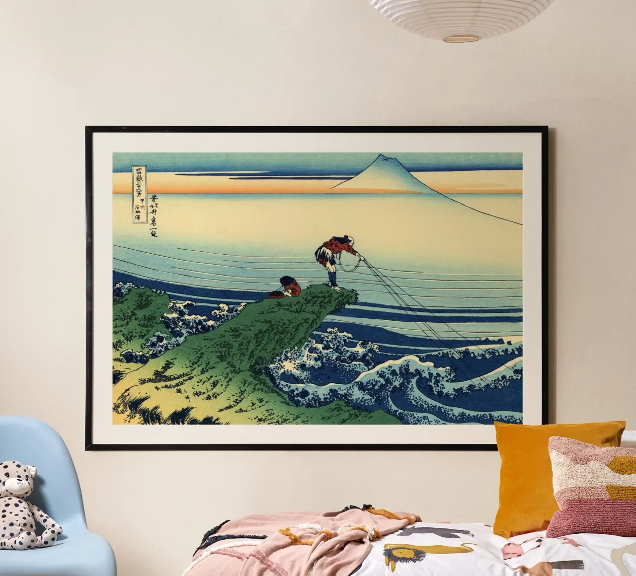 Kajikazawa in der Provinz Kai Poster von Yorke Studio