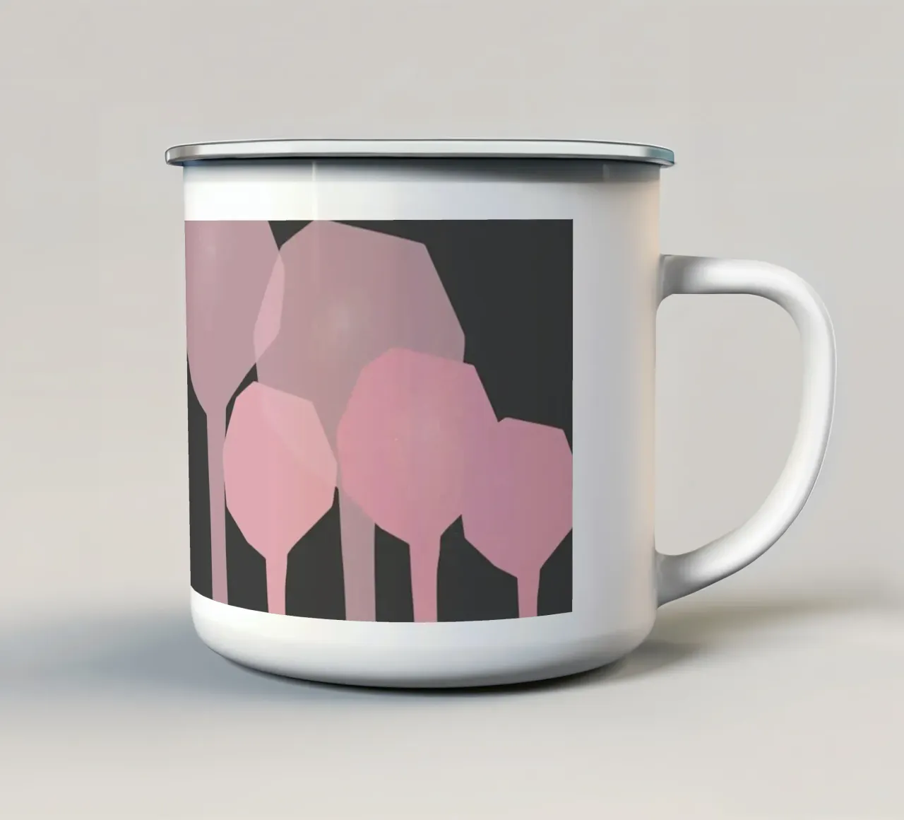 Foresta Nera tazza in smalto da Rose Beck Art