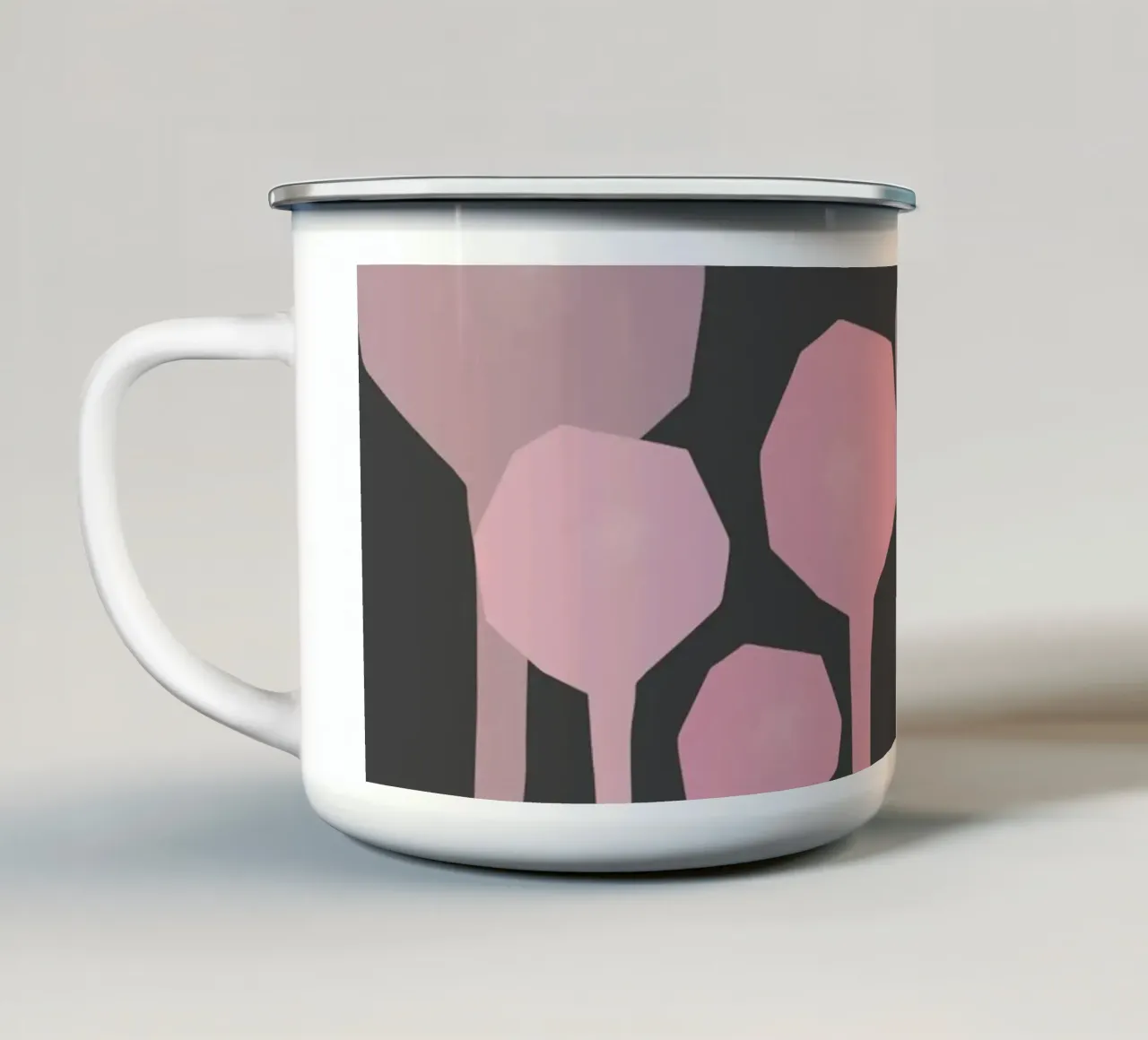 Foresta Nera tazza in smalto da Rose Beck Art