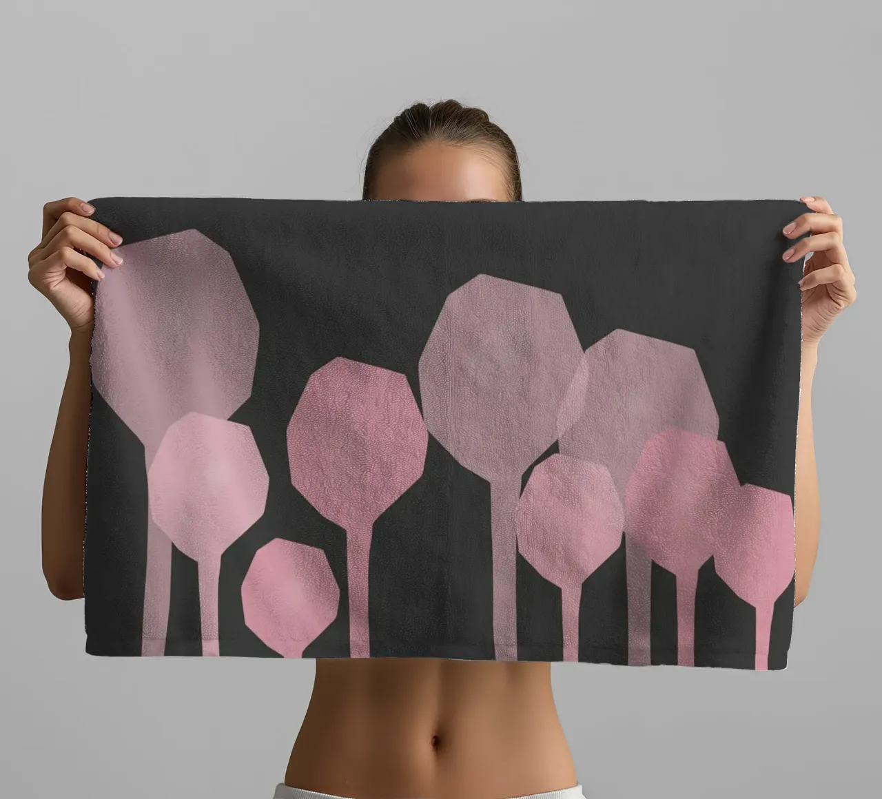 Foresta Nera asciugamano da bagno da Rose Beck Art