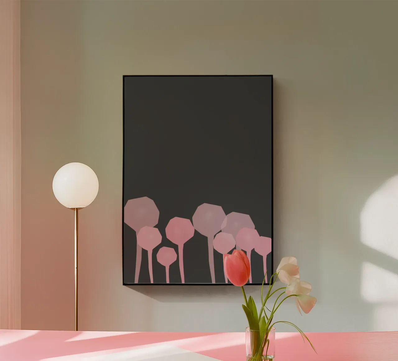Foresta Nera plexiglass da Rose Beck Art
