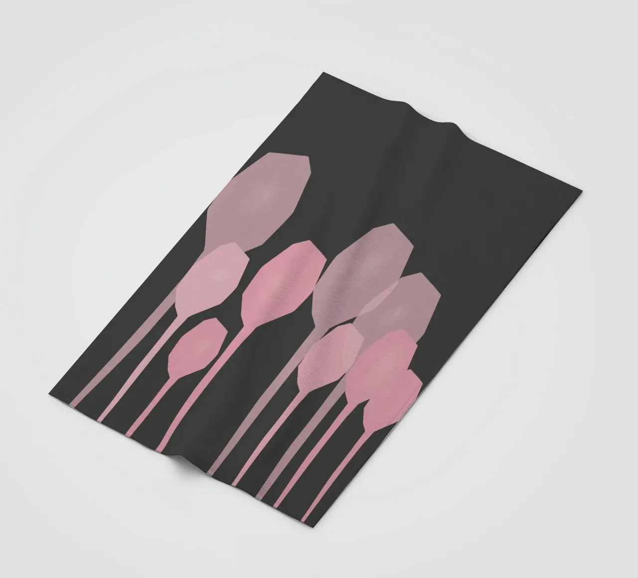 Foresta Nera coperta in pile da Rose Beck Art
