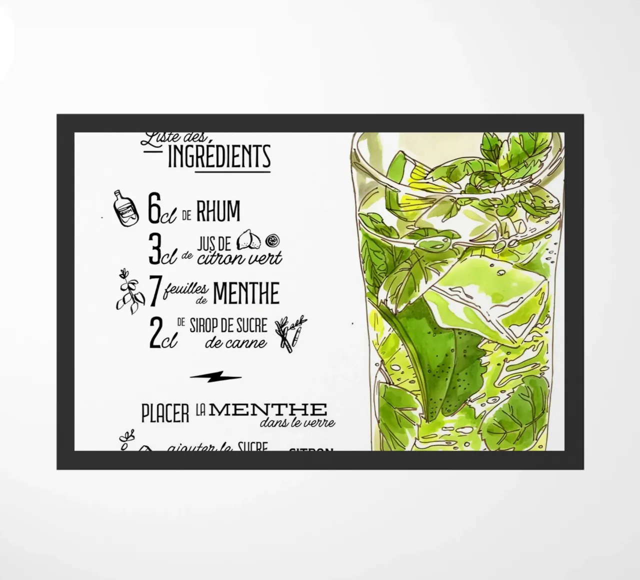 Mojito zerbino da Type & Tape