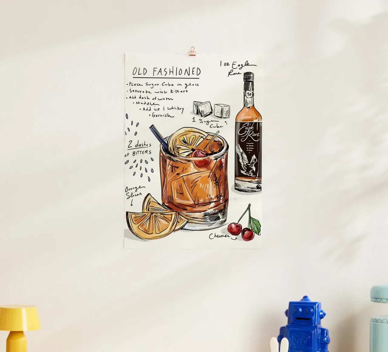 Old Fashioned poster da Type & Tape
