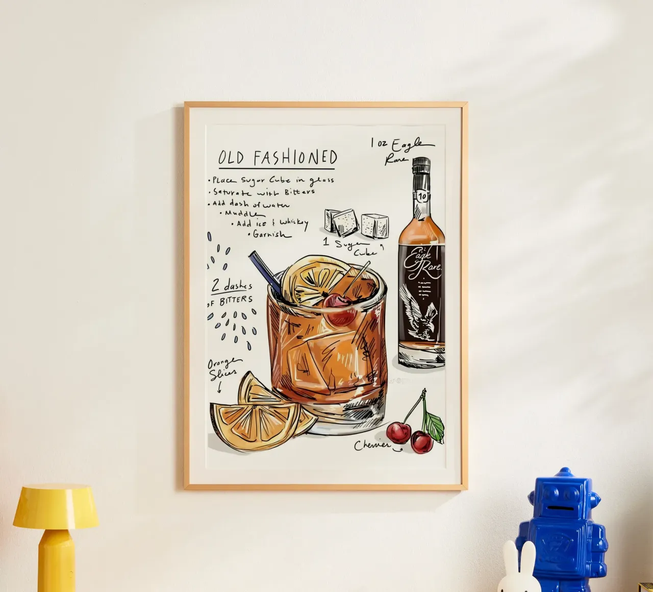 Old Fashioned poster da Type & Tape