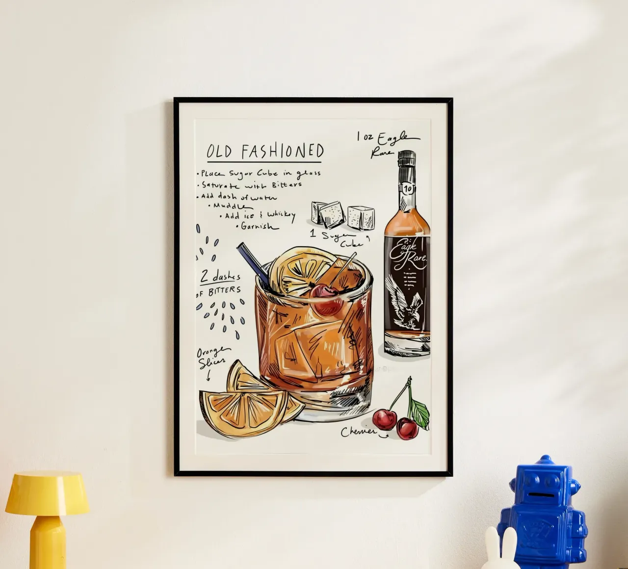 Old Fashioned poster da Type & Tape