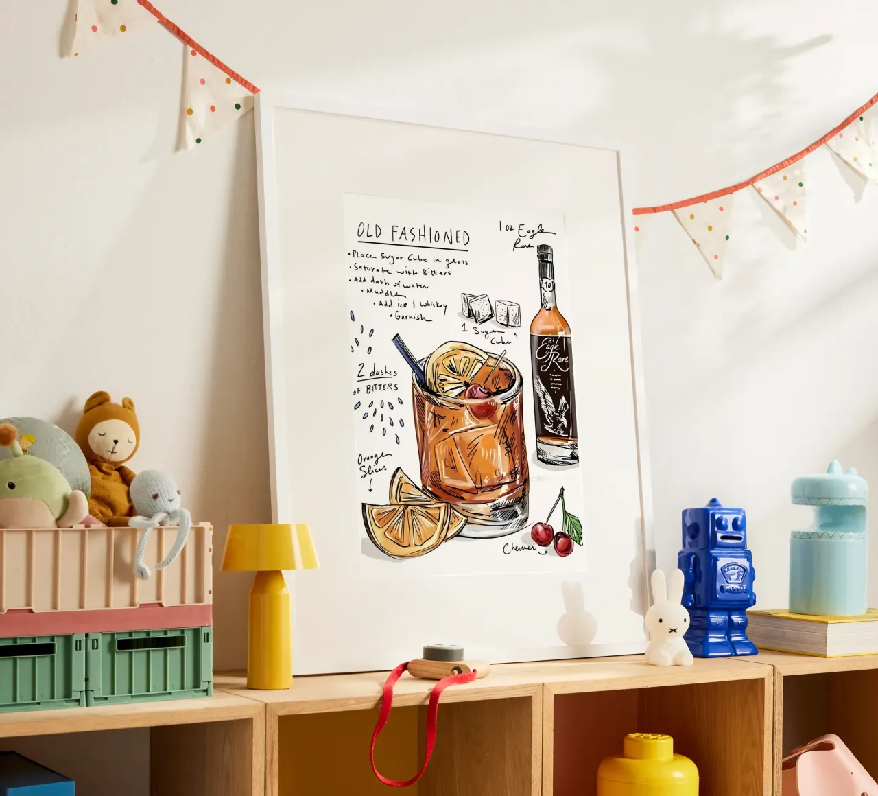Old Fashioned poster da Type & Tape