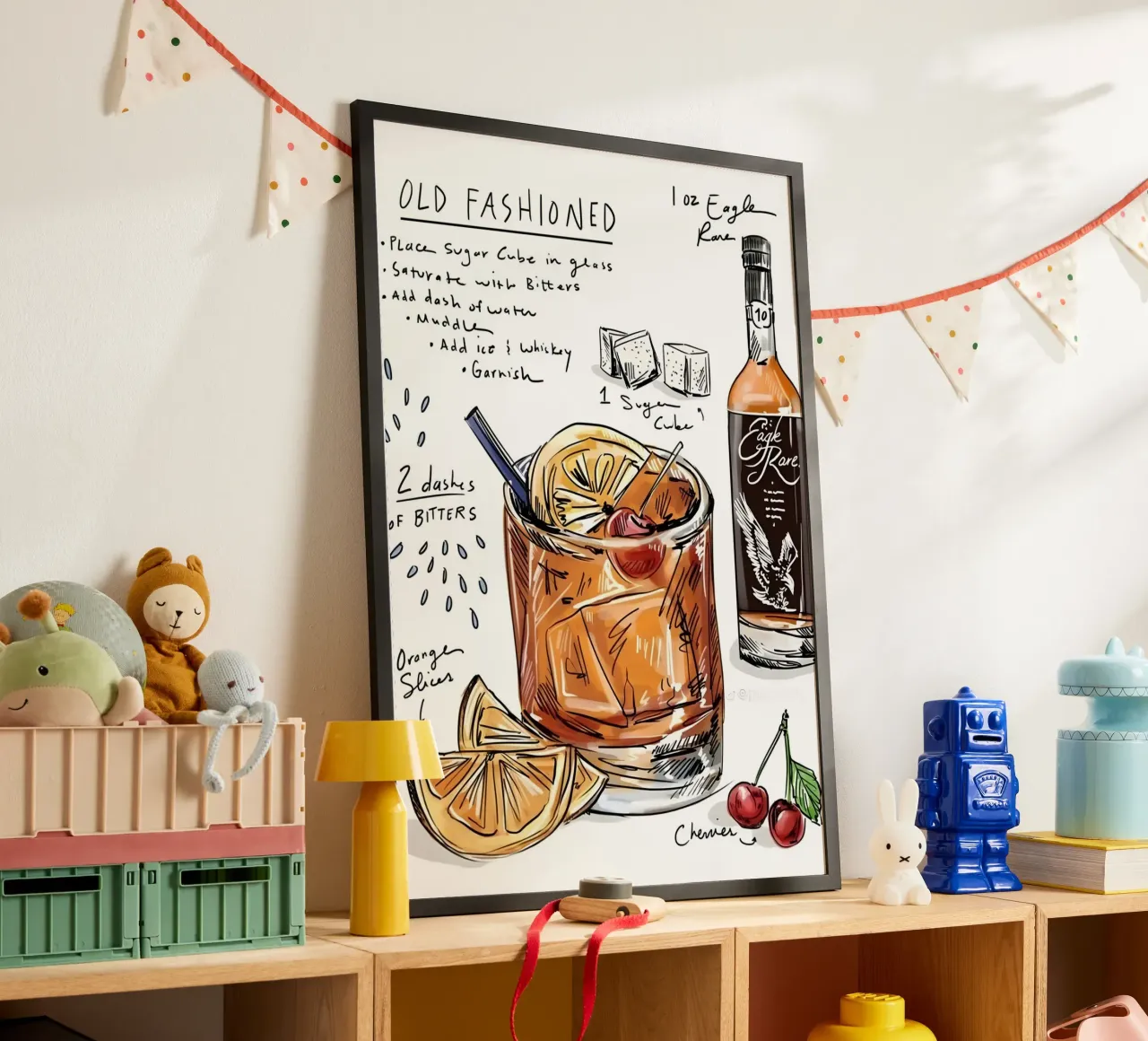Old Fashioned poster da Type & Tape