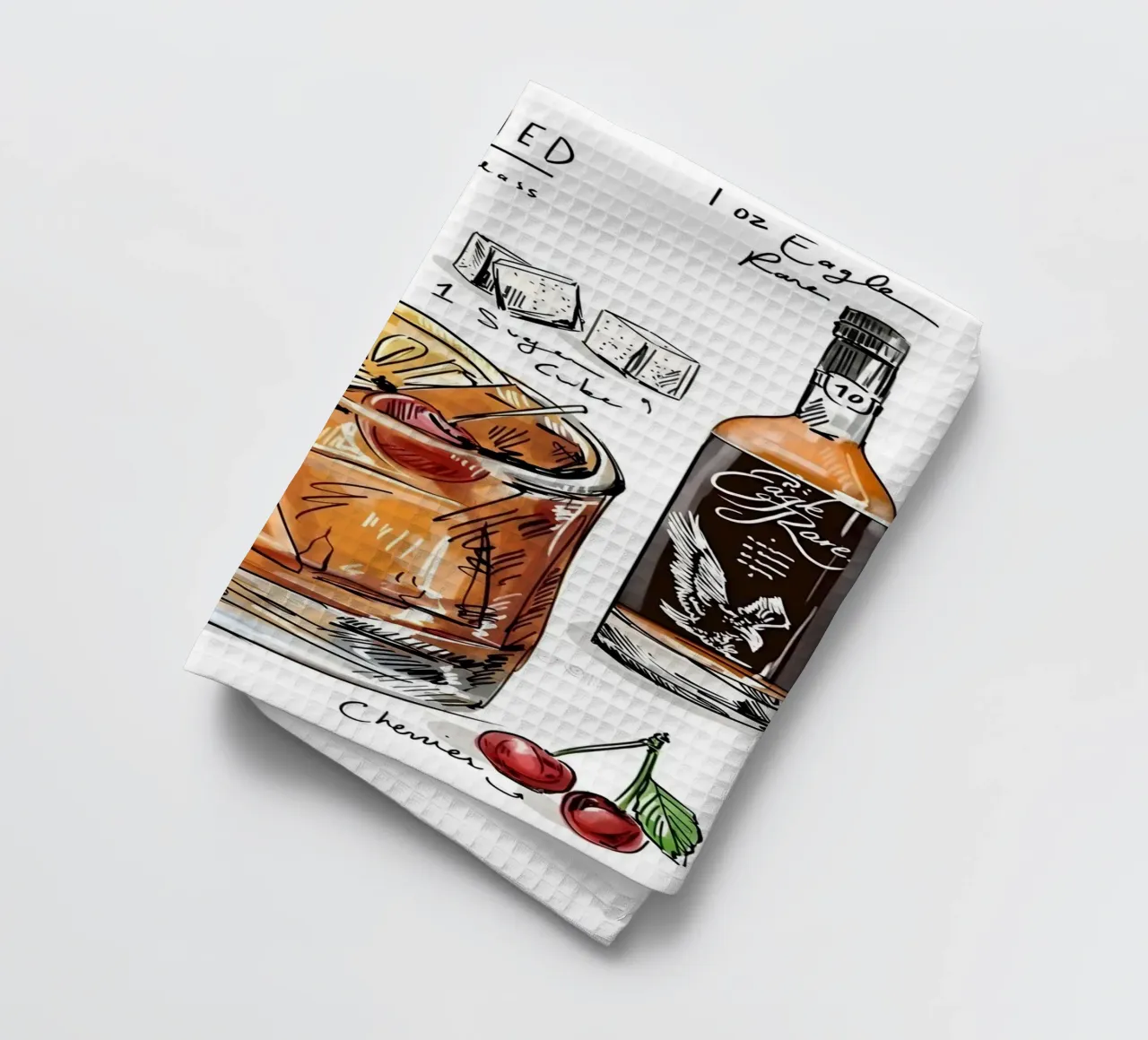 Old Fashioned canovaccio da cucina da Type & Tape