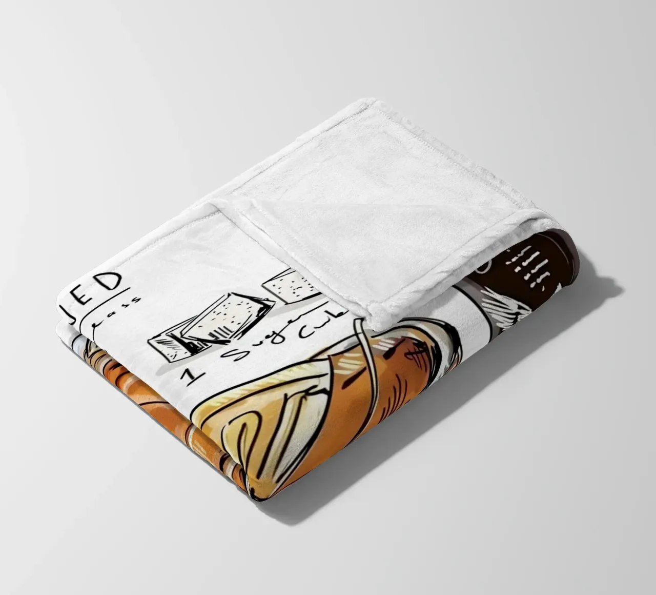 Old Fashioned coperta in pile da Type & Tape