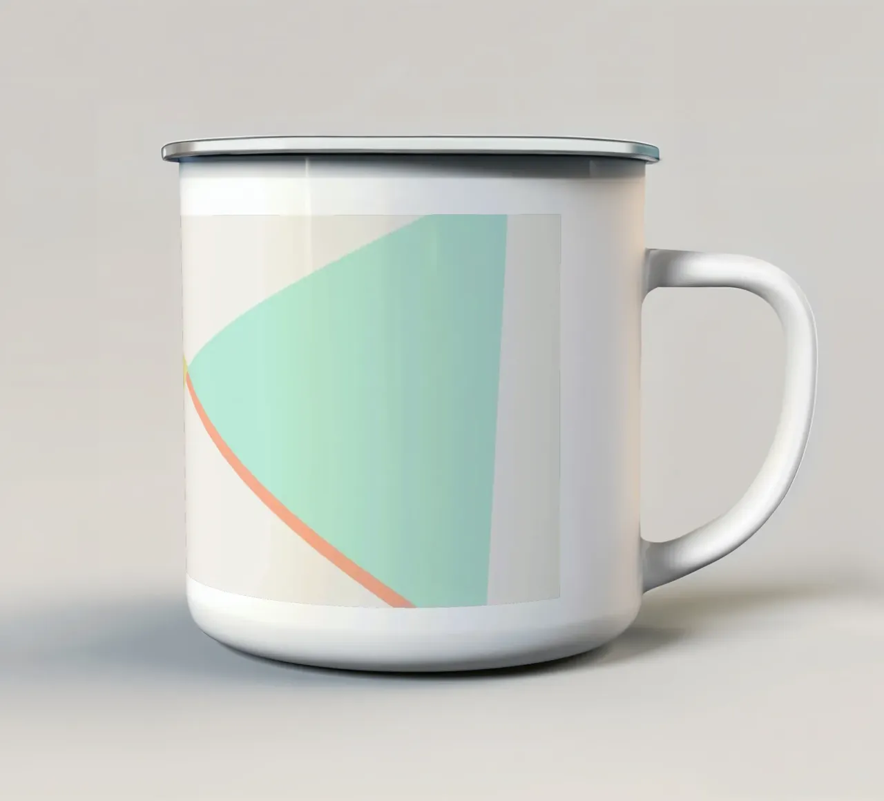 Riunione tazza in smalto da Rose Beck Art
