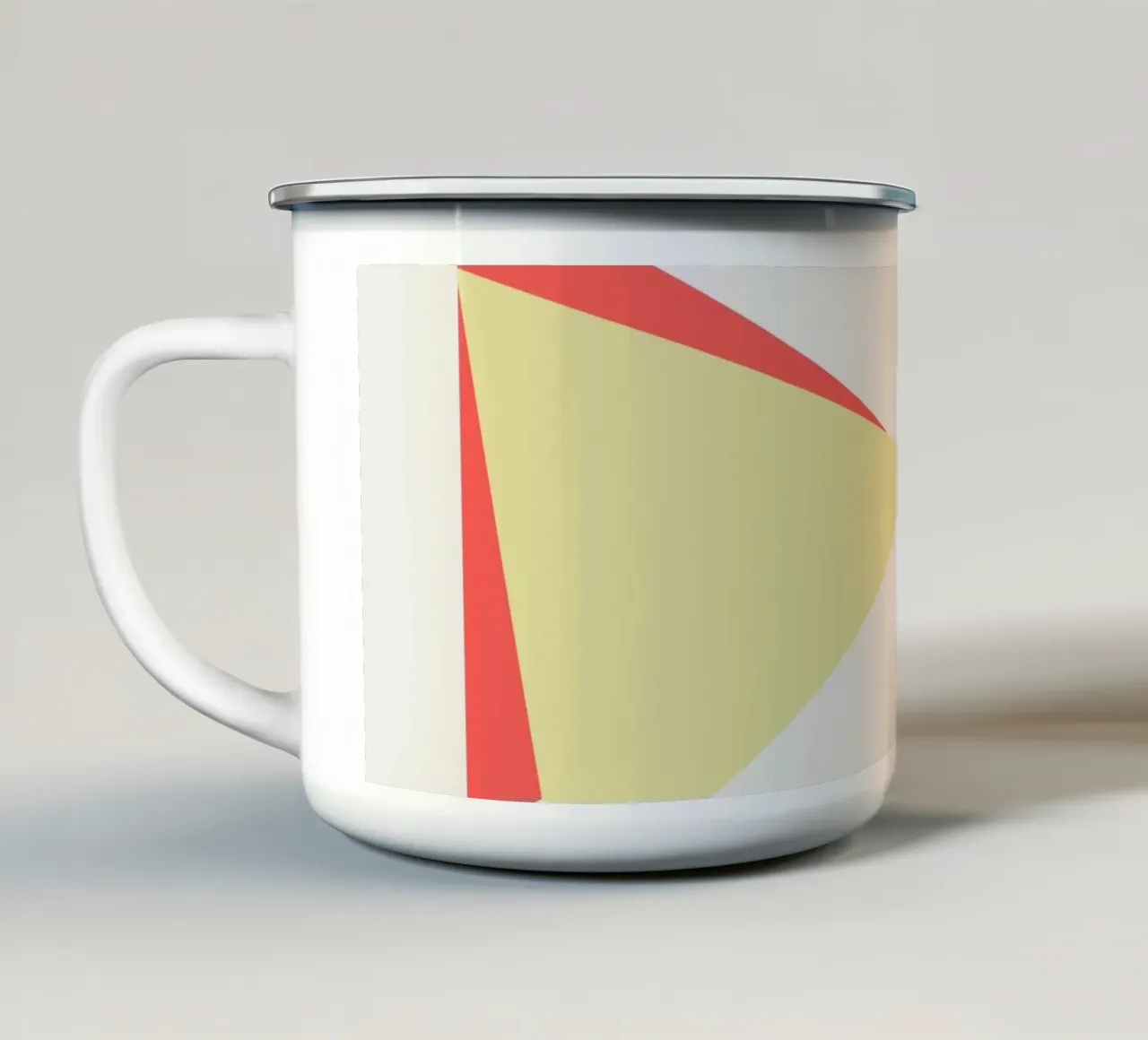 Riunione tazza in smalto da Rose Beck Art