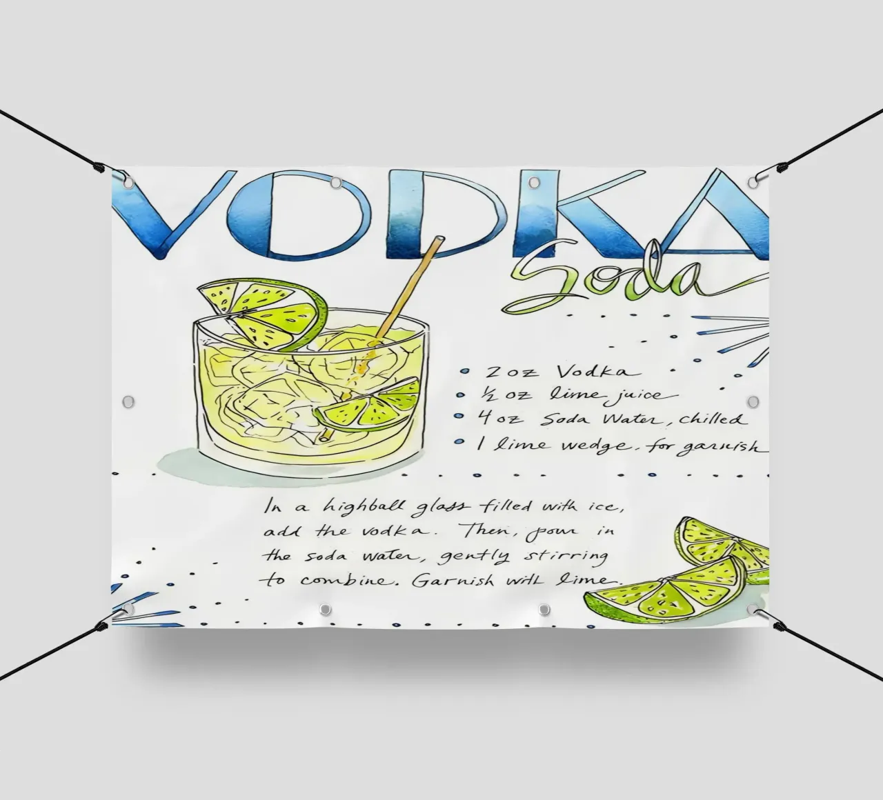 Vodka Soda telo in pvc da Type & Tape