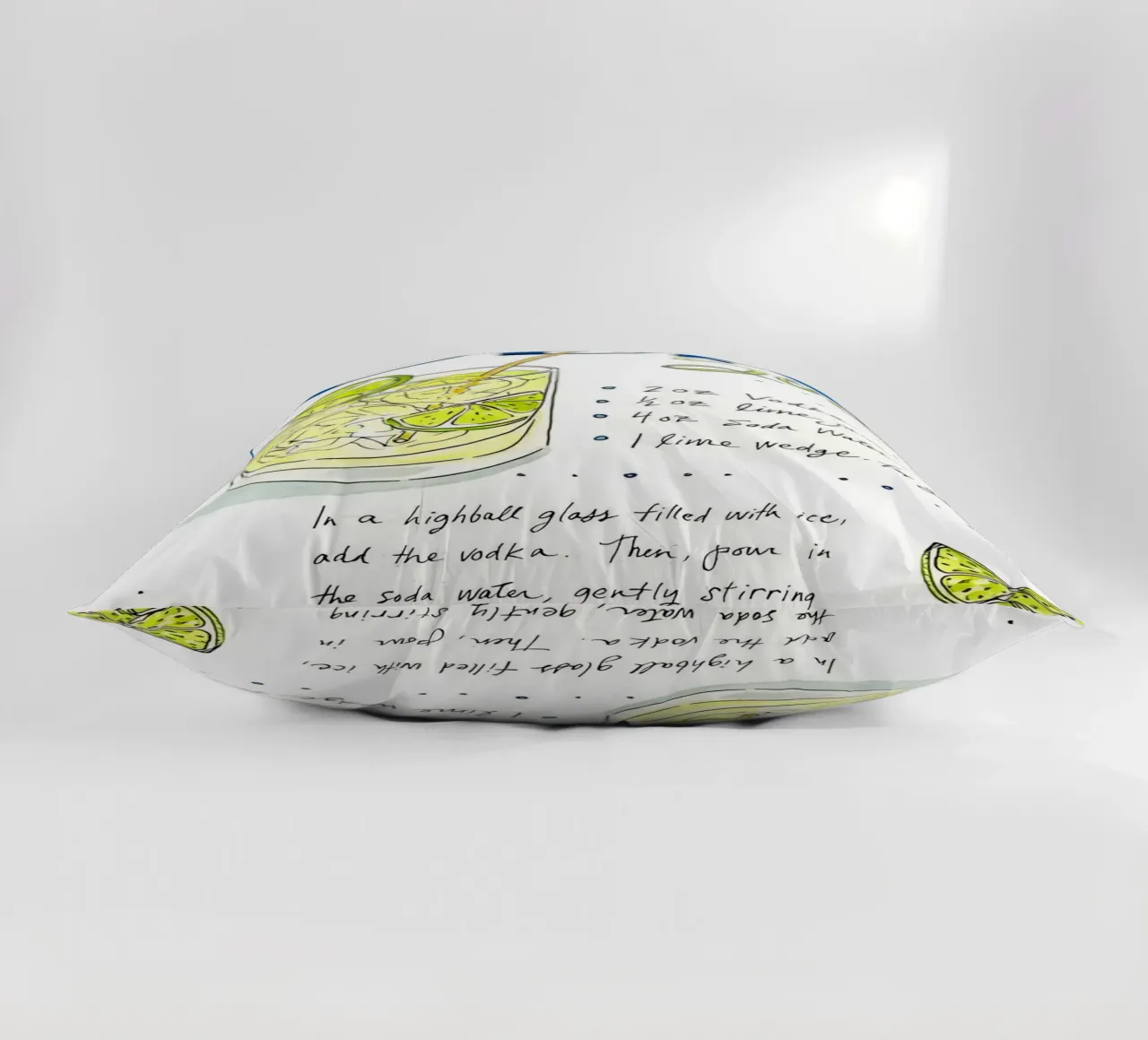 Vodka Soda cuscino da Type & Tape