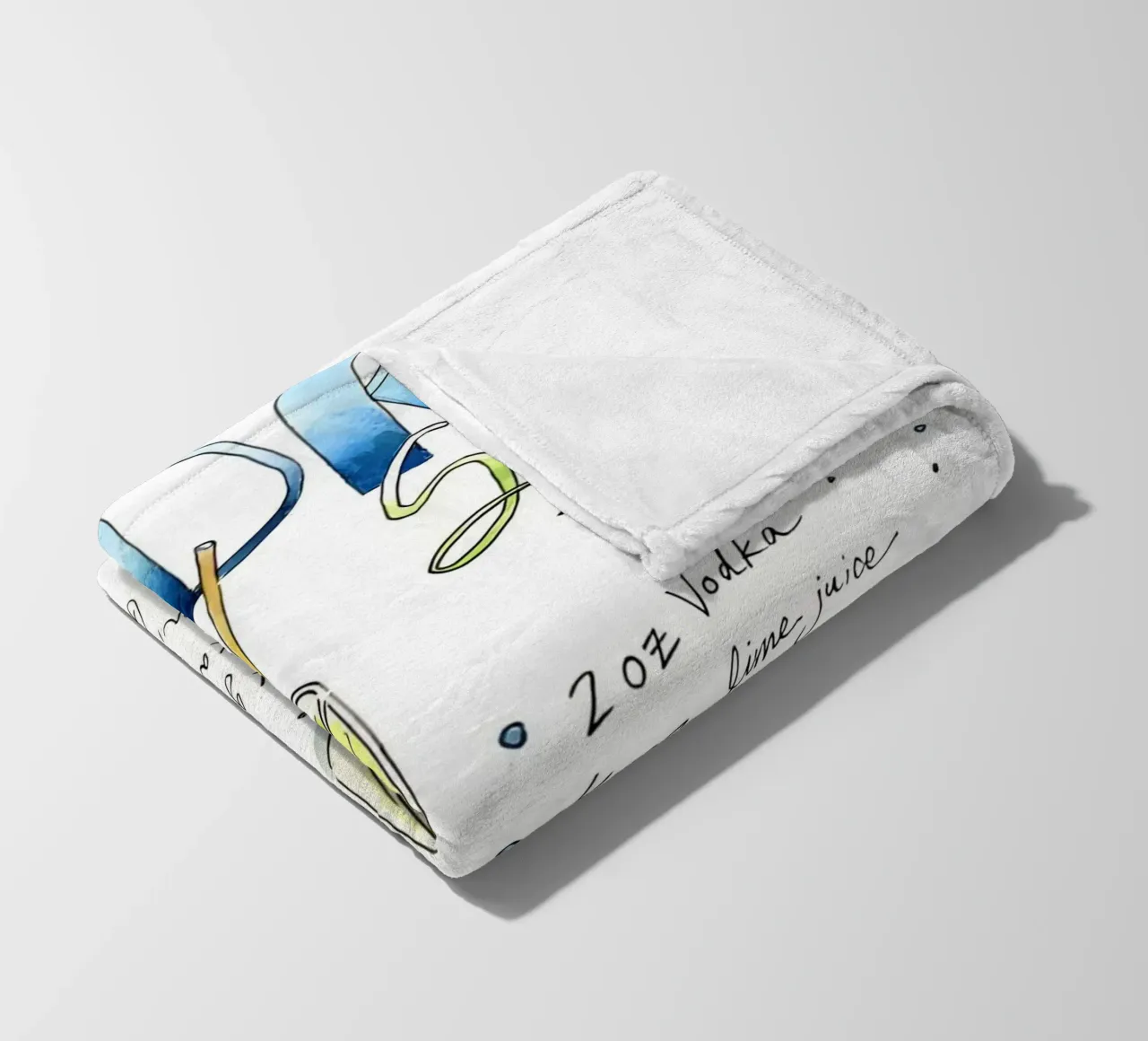 Vodka Soda coperta in pile da Type & Tape