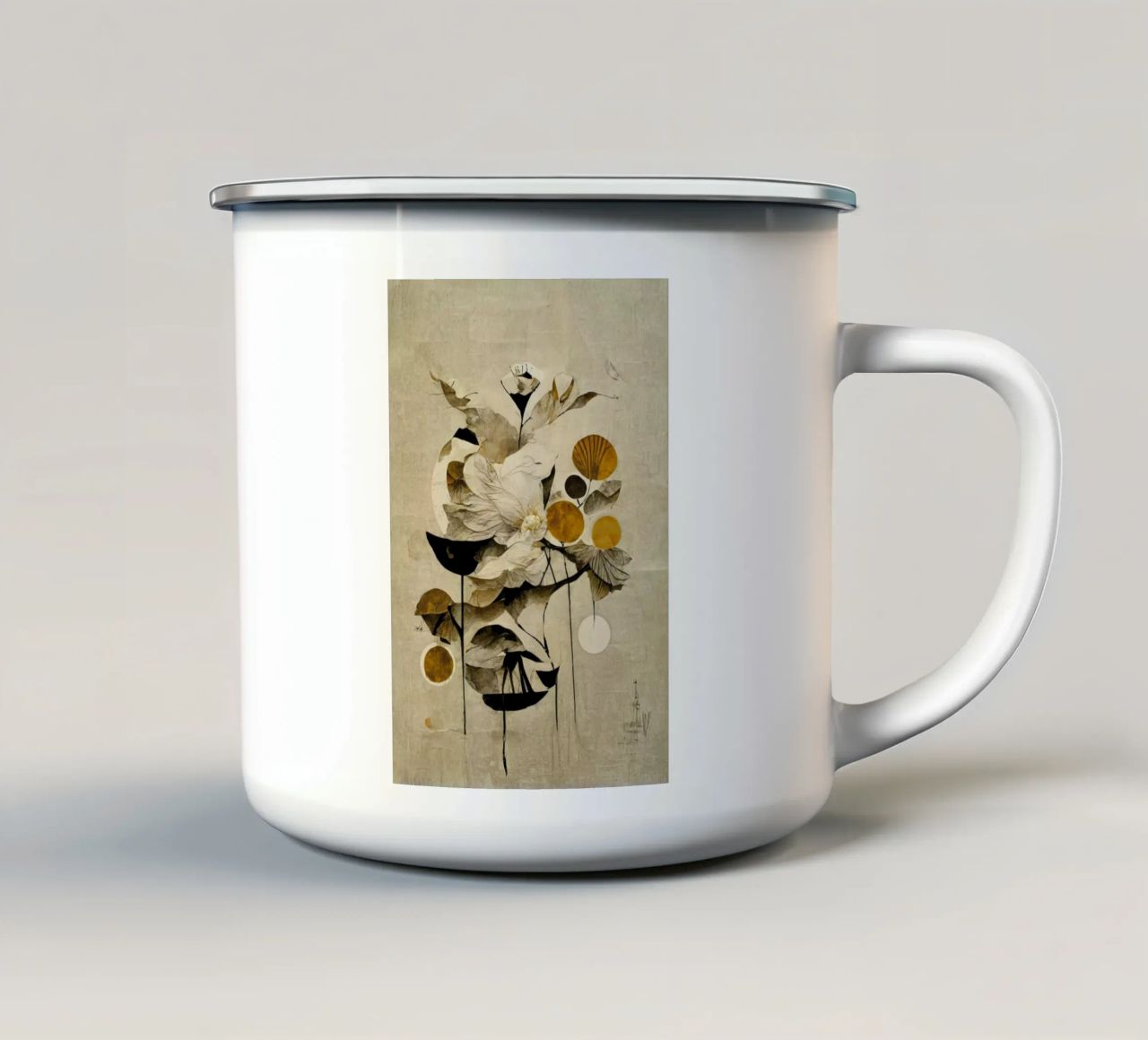 The Interplay tazza in smalto da treechild