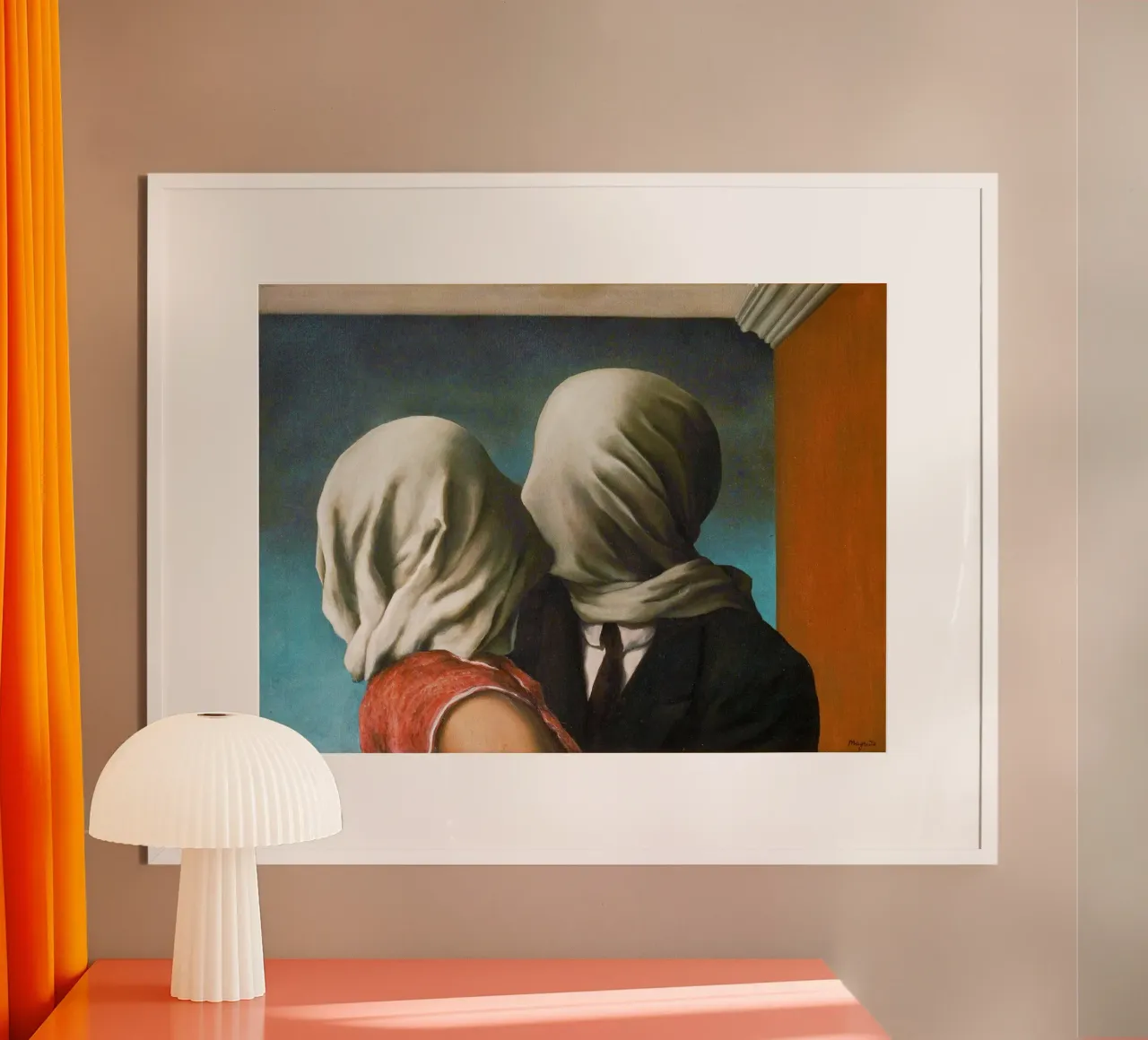 René Magritte – The Lovers poster da Classic Art Prints