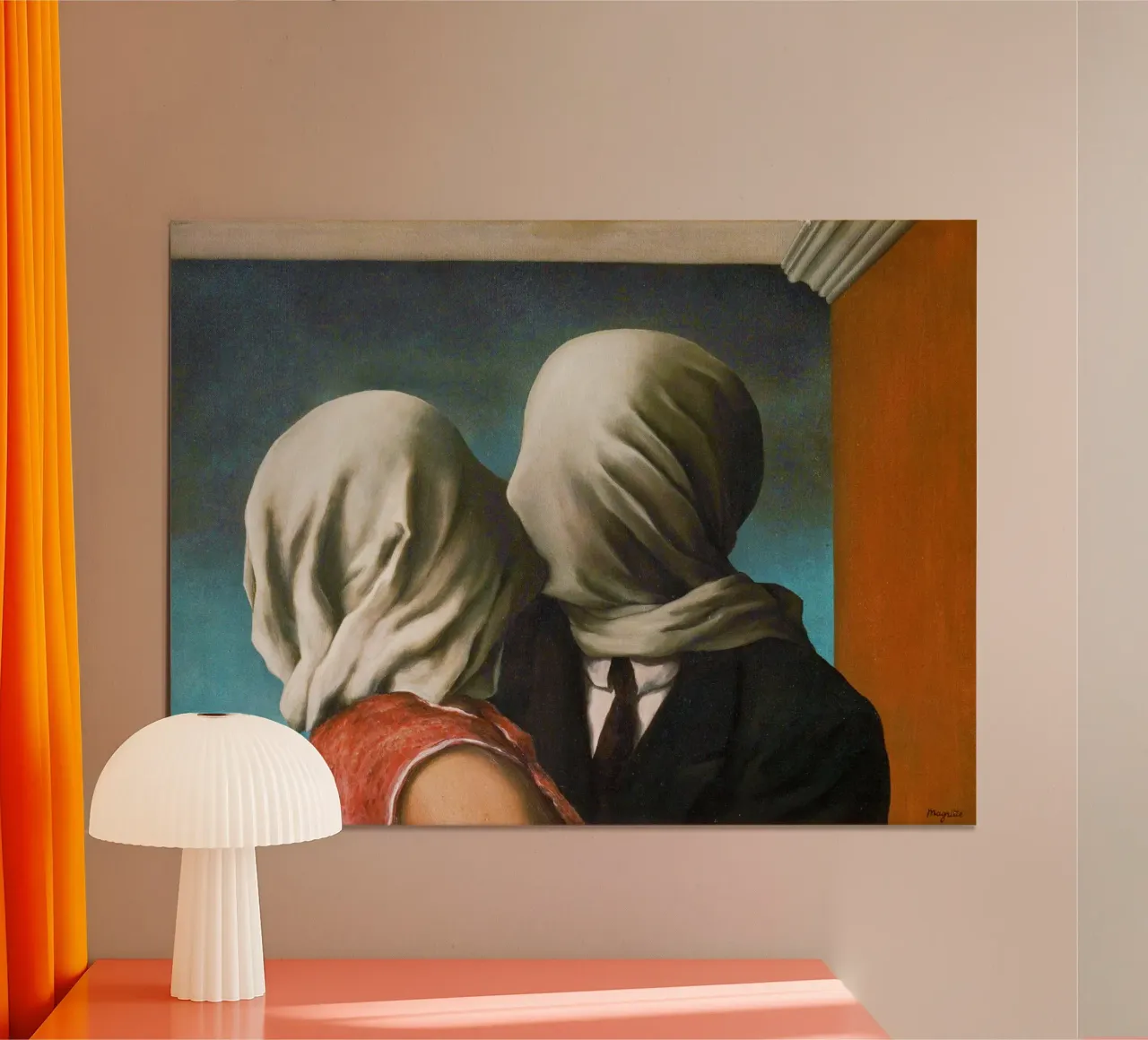 René Magritte – The Lovers poster da Classic Art Prints