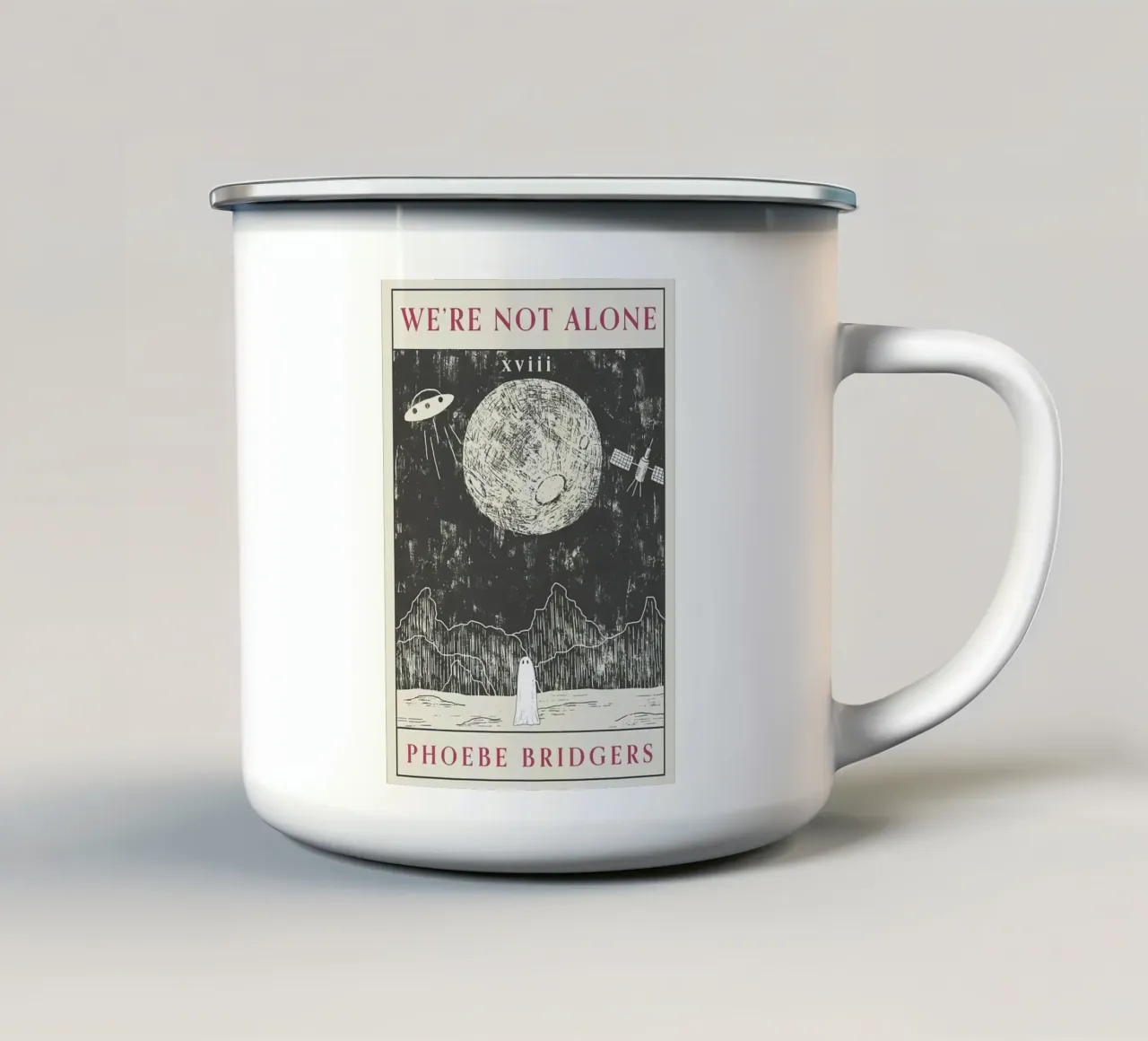 Non siamo soli tazza in smalto da CasanovaR