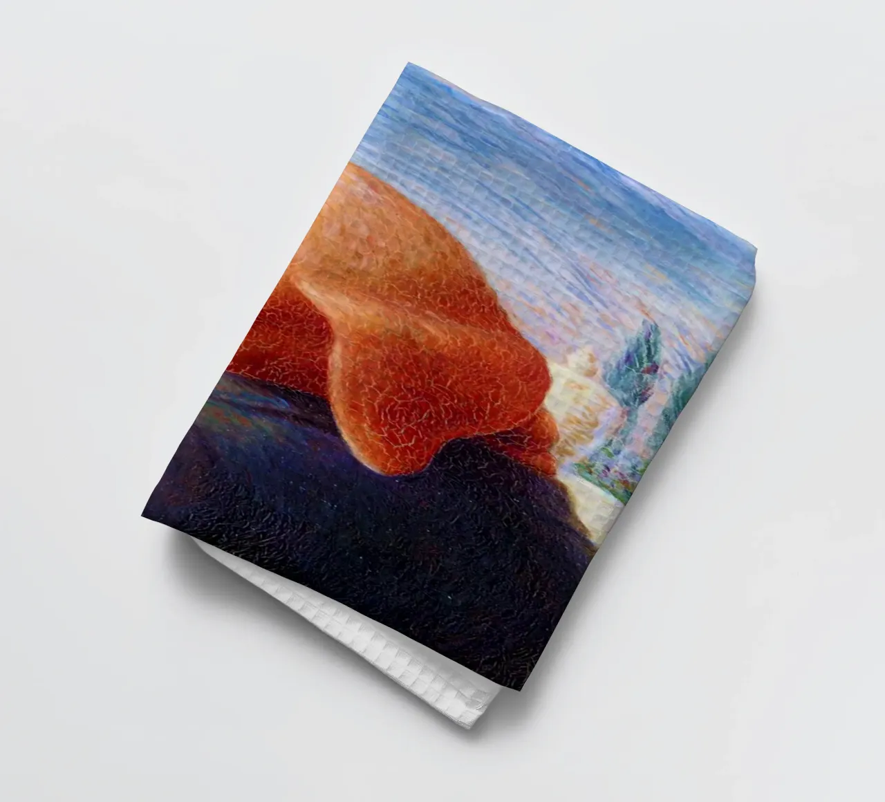 René Magritte - Un colpo di fortuna (1960) canovaccio da cucina da Chérie Prints