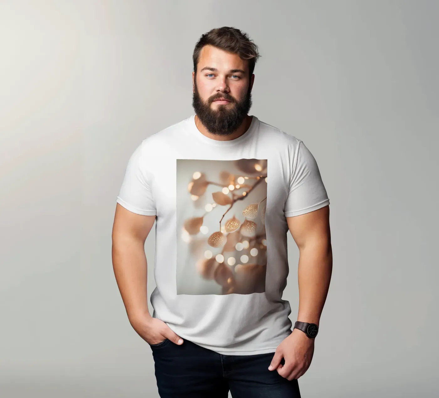 Tiny Leafs t-shirt da treechild
