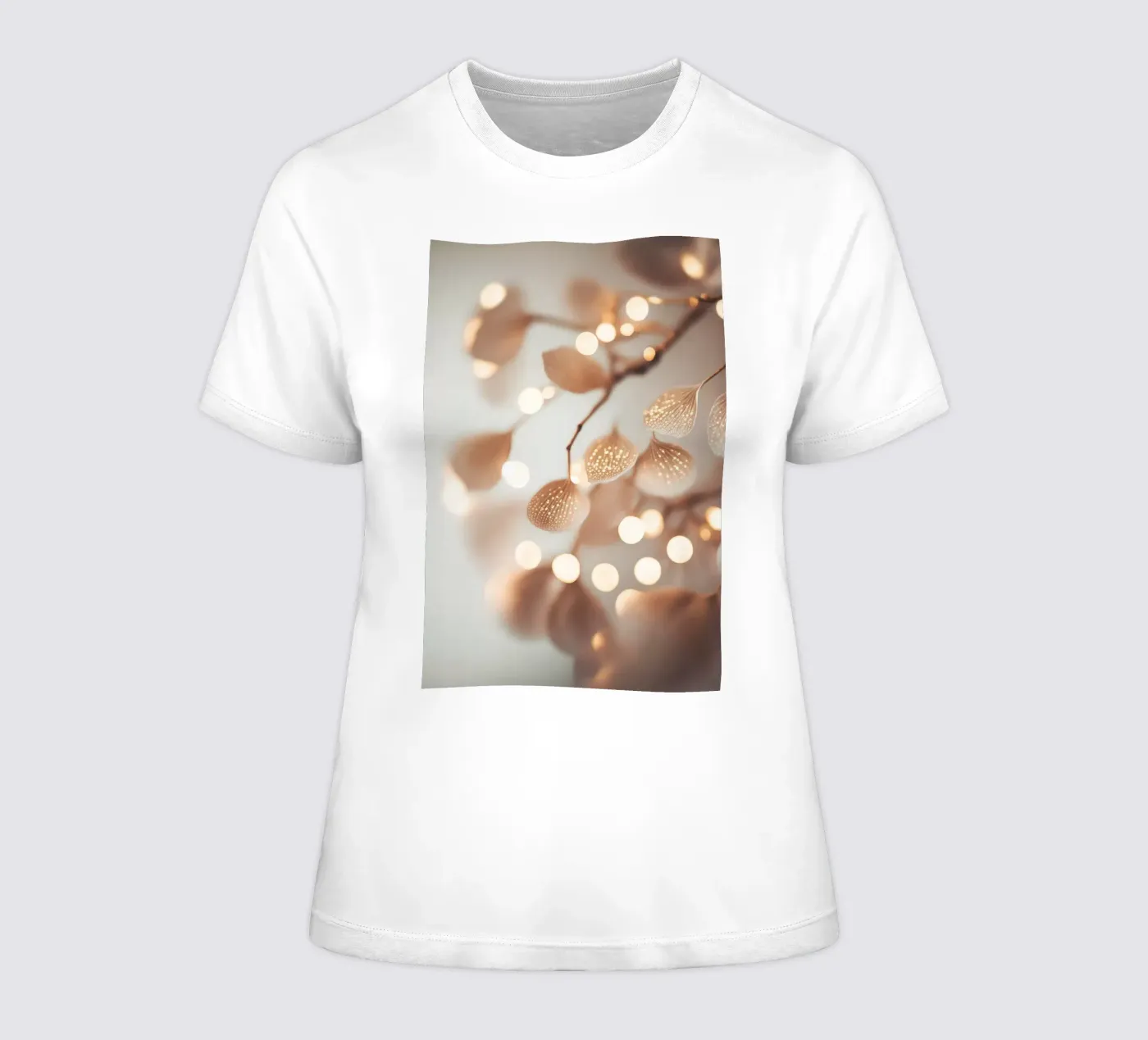 Tiny Leafs t-shirt da donna da treechild