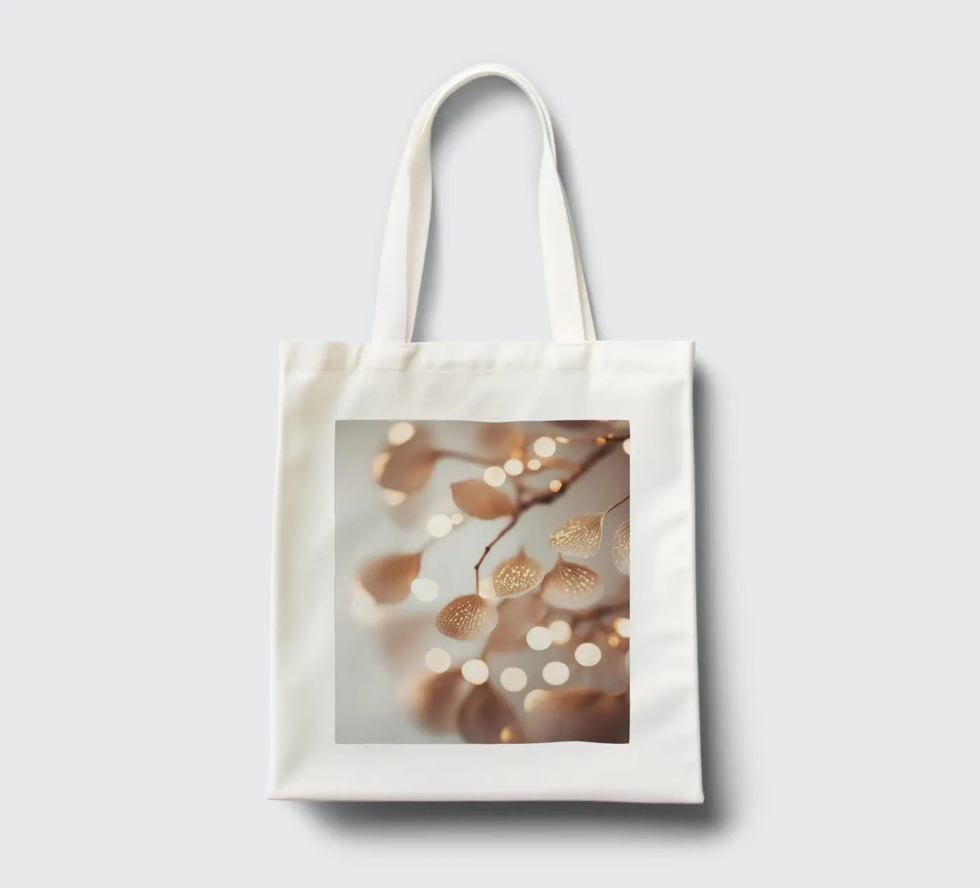 Tiny Leafs borsa in juta da treechild