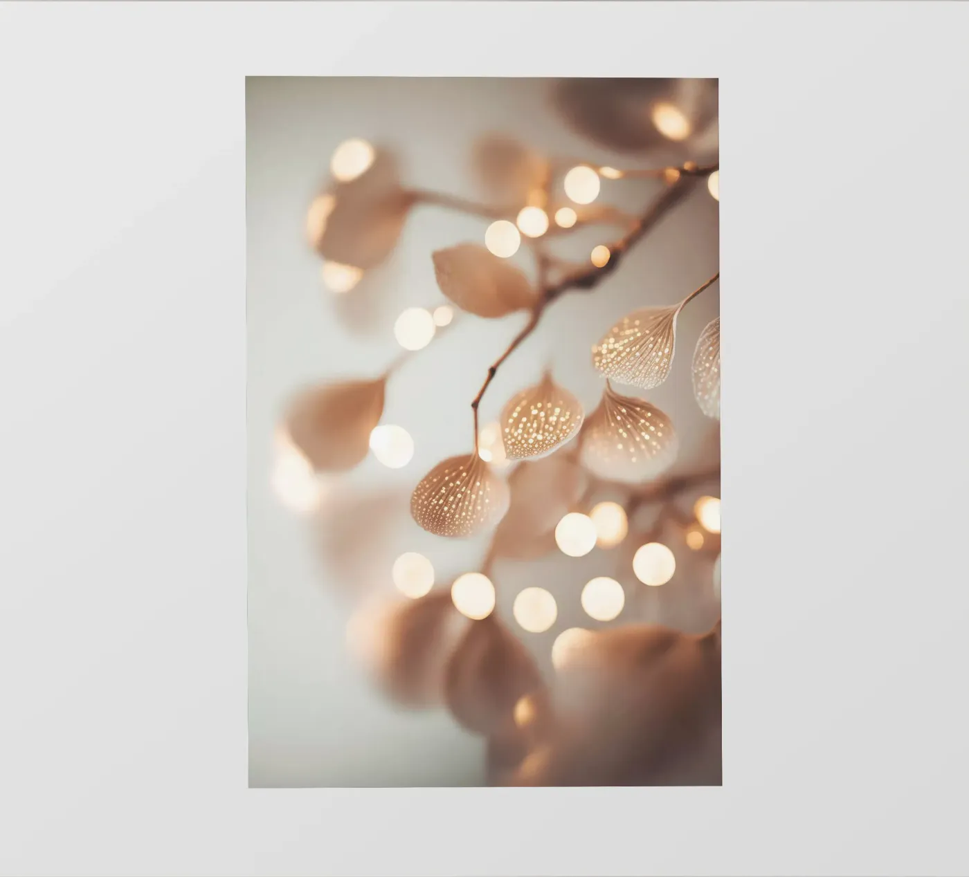 Tiny Leafs backlit film by treechild