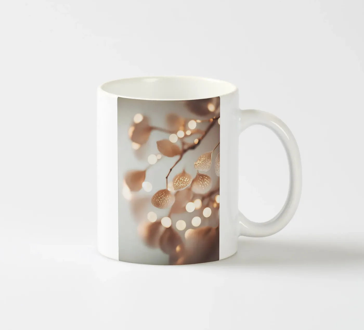 Tiny Leafs ceramic mug by treechild