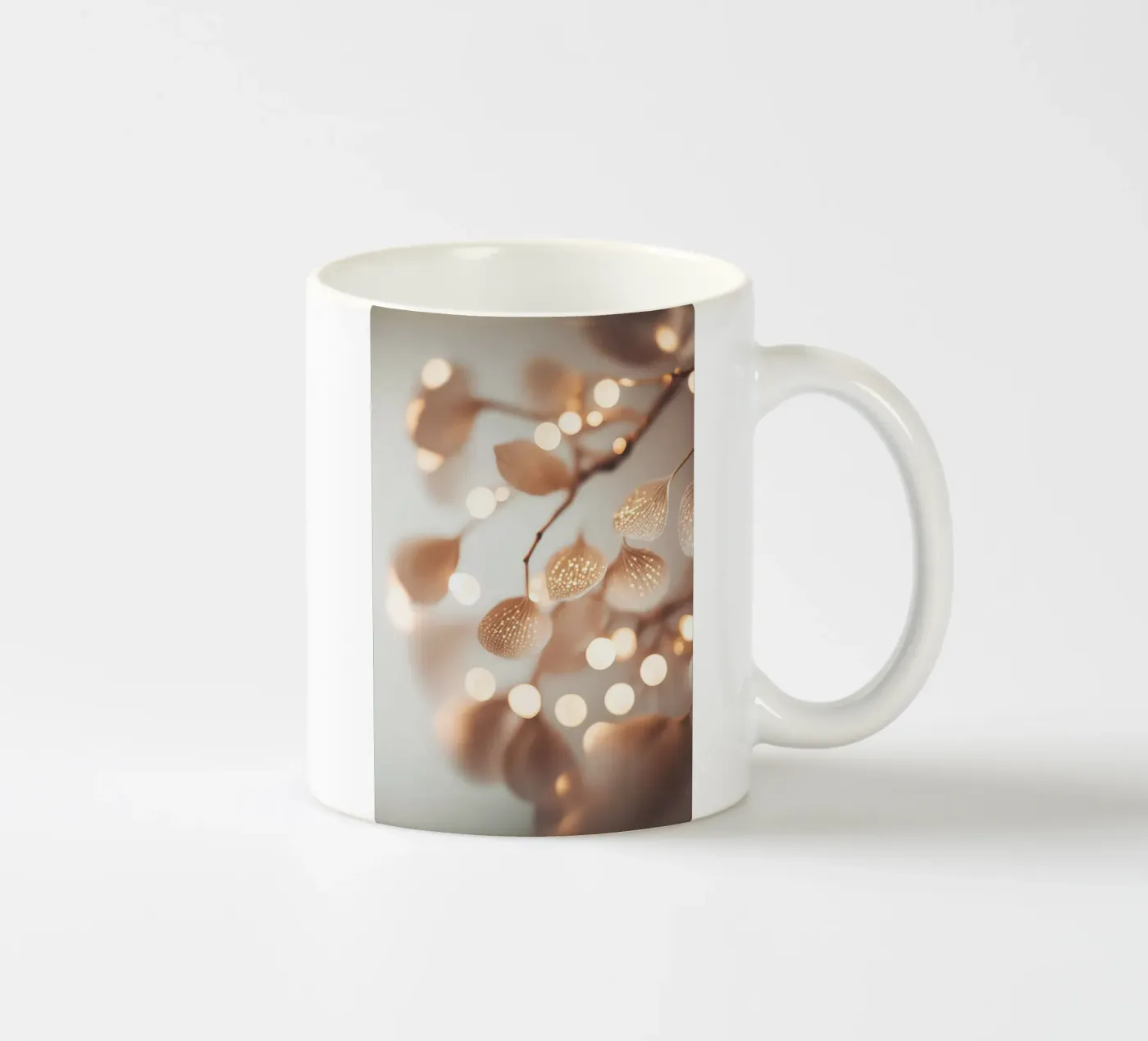 Tiny Leafs ceramic mug by treechild