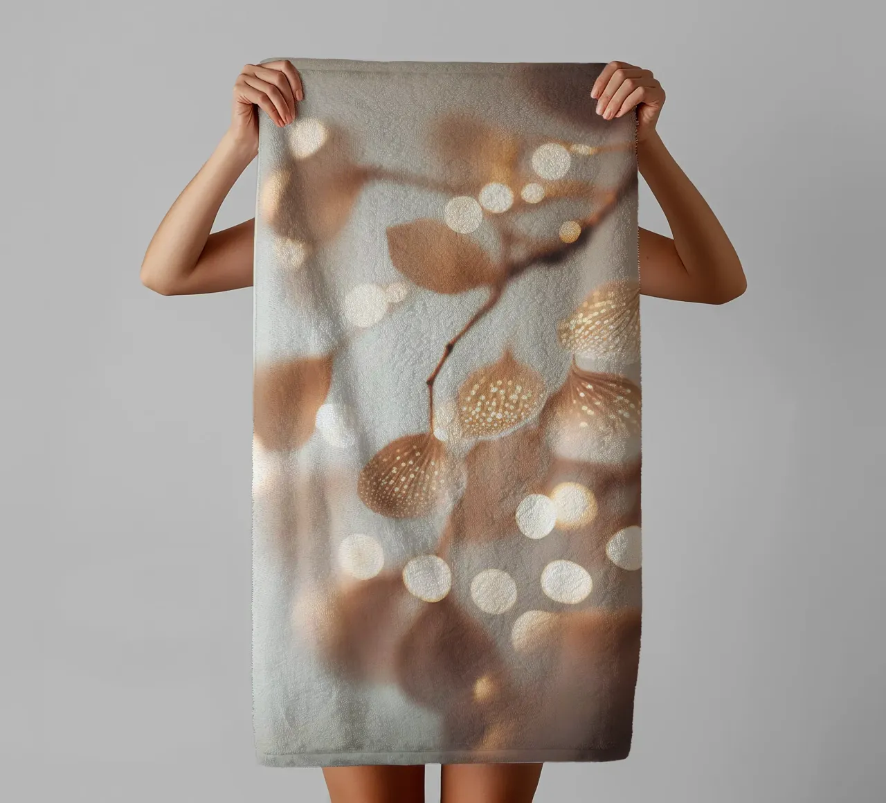 Tiny Leafs badhanddoek van treechild