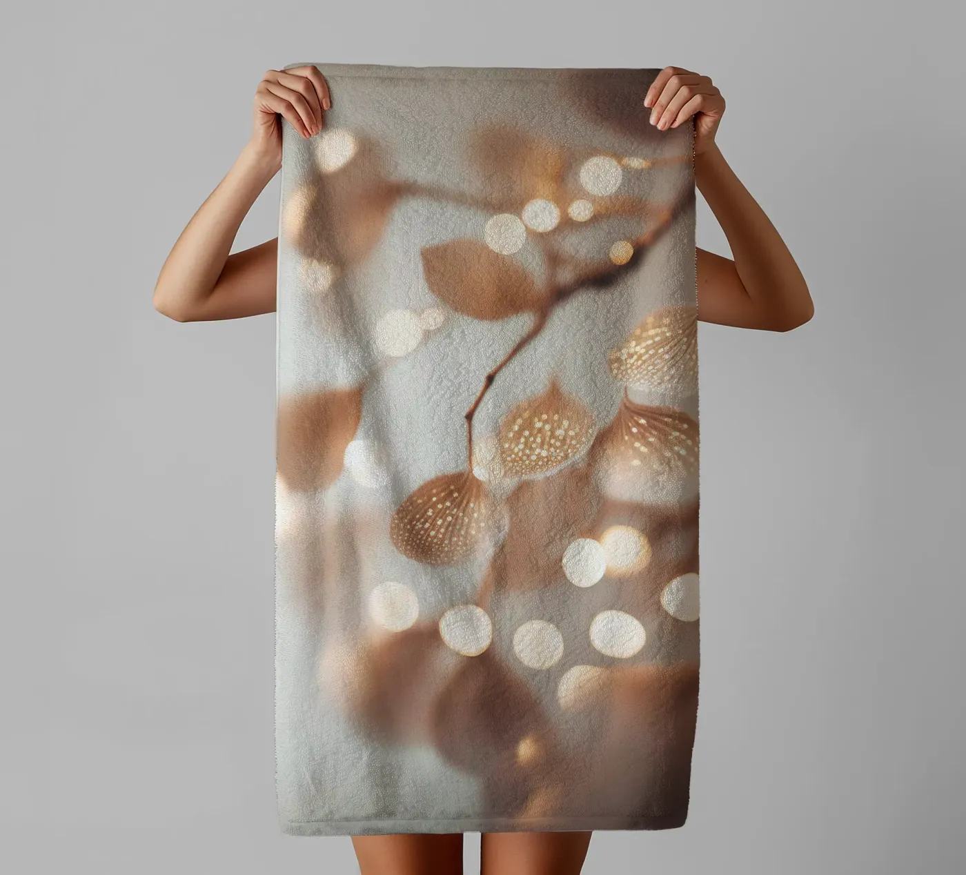 Tiny Leafs serviette de bain de treechild