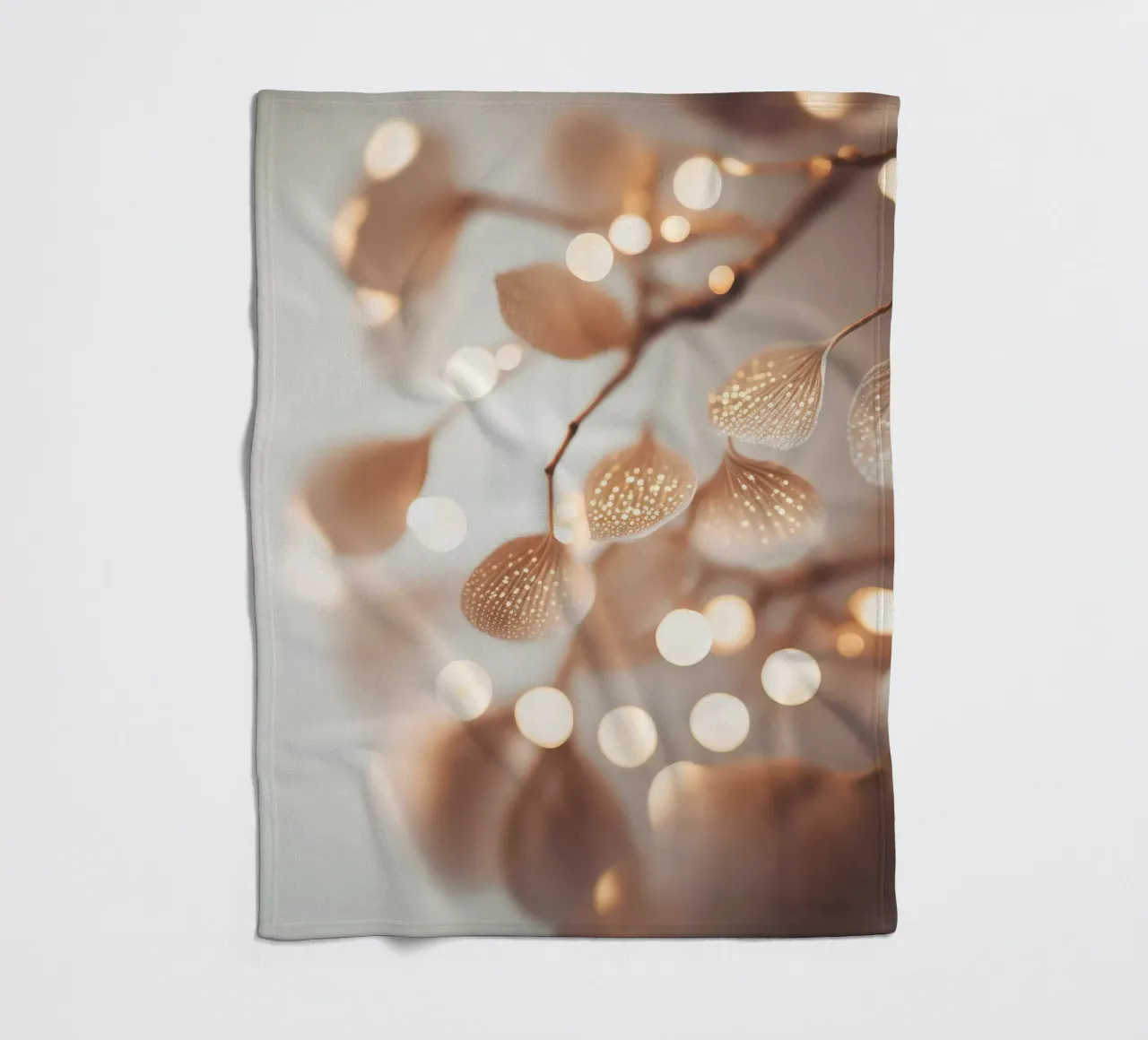 Tiny Leafs coperta in pile da treechild