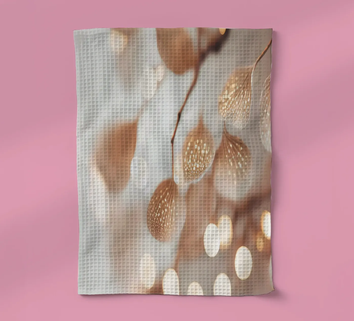 Tiny Leafs tea towel by treechild