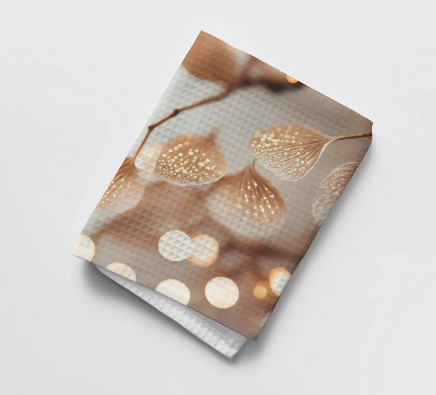 Tiny Leafs tea towel by treechild