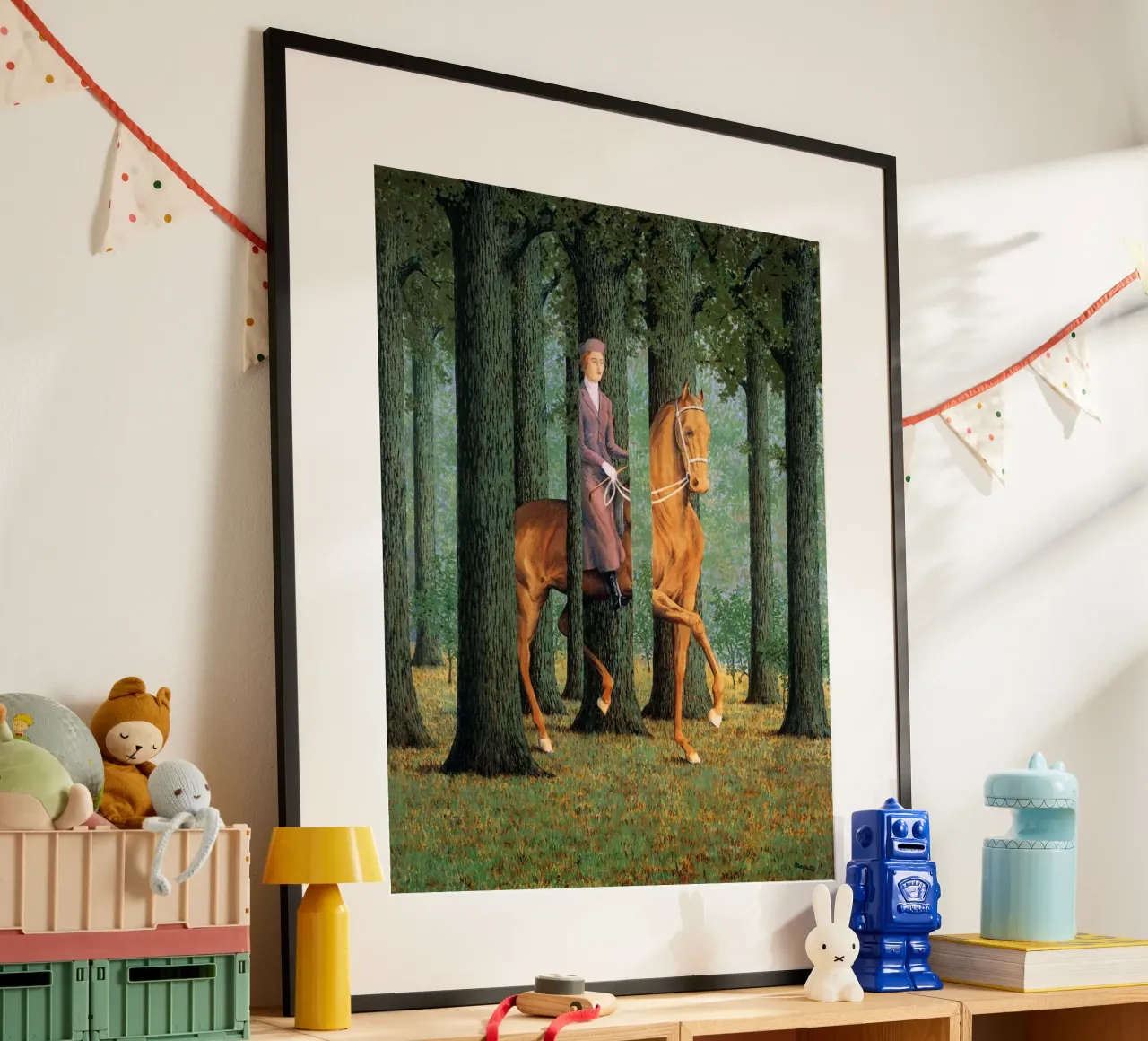 René Magritte - La firma vuota (1965) poster da Chérie Prints