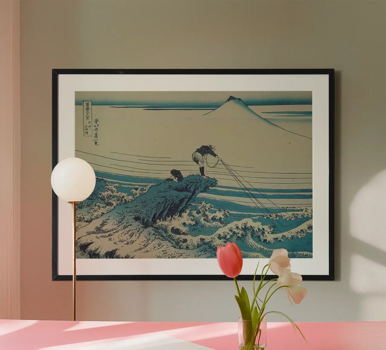 Kajikazawa nella provincia di Kai poster da Yorke Studio