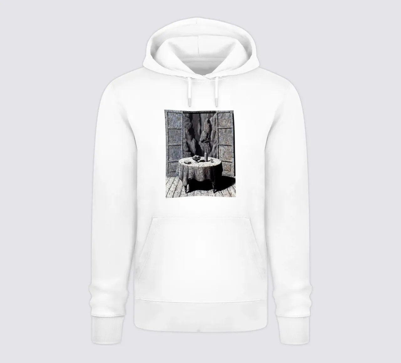 René Magritte - Memoria di un viaggio III felpa con cappuccio da Classic Art Prints
