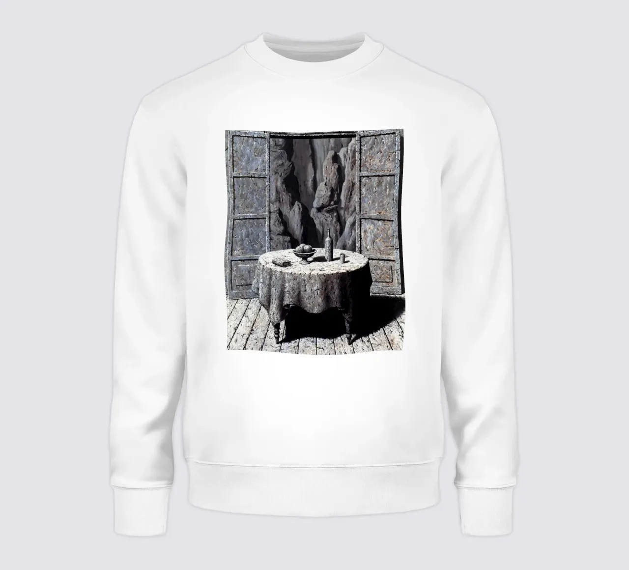 René Magritte - Memoria di un viaggio III felpa da Classic Art Prints