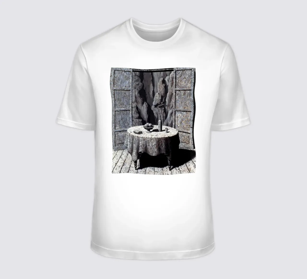 René Magritte - Memoria di un viaggio III t-shirt da Classic Art Prints