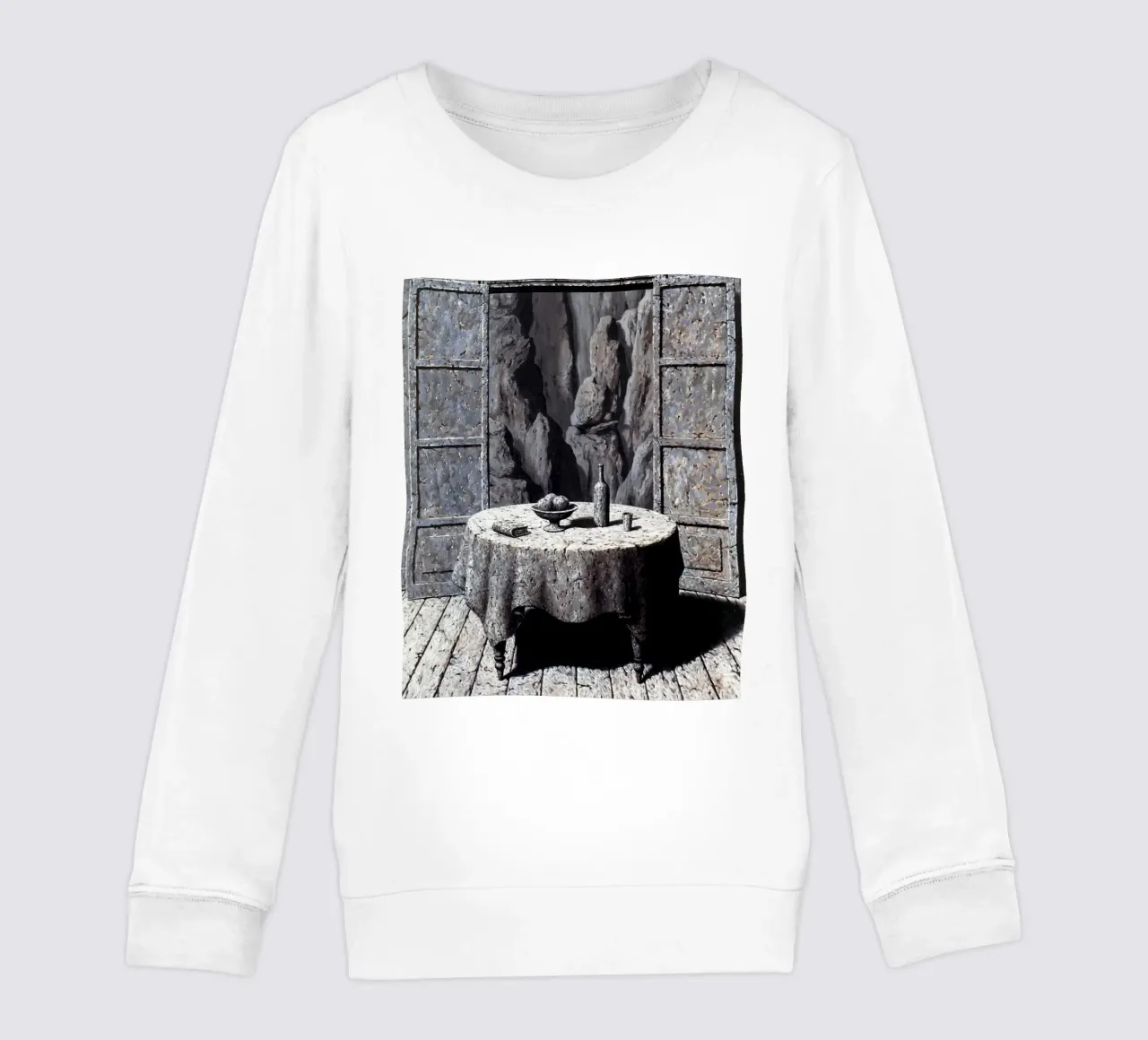 René Magritte - Memoria di un viaggio III felpa bambino da Classic Art Prints