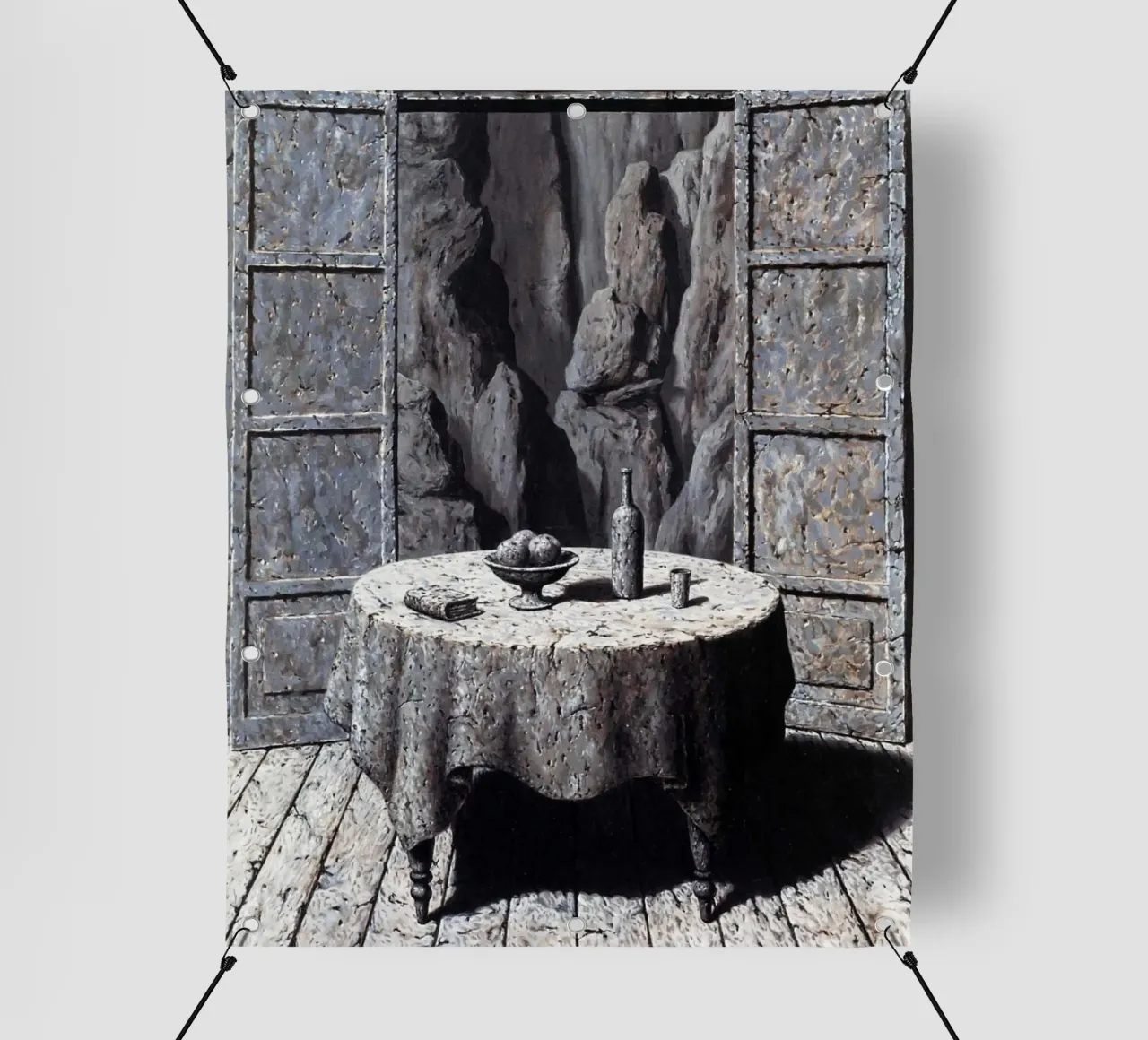 René Magritte - Memoria di un viaggio III telo in pvc da Classic Art Prints