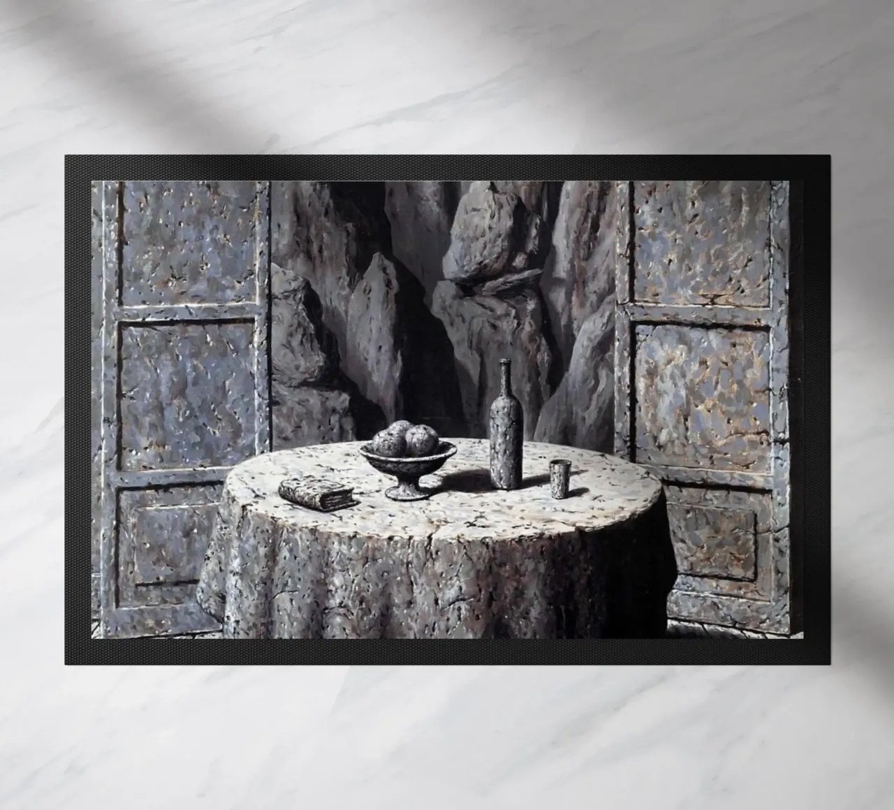 René Magritte - Memoria di un viaggio III zerbino da Classic Art Prints